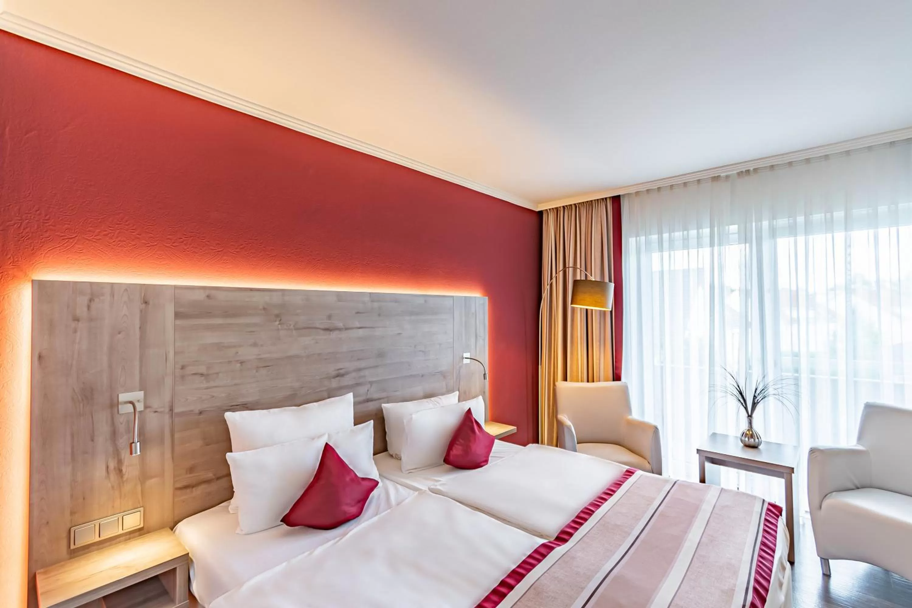 Photo of the whole room, Bed in Parkhotel Sonnenberg