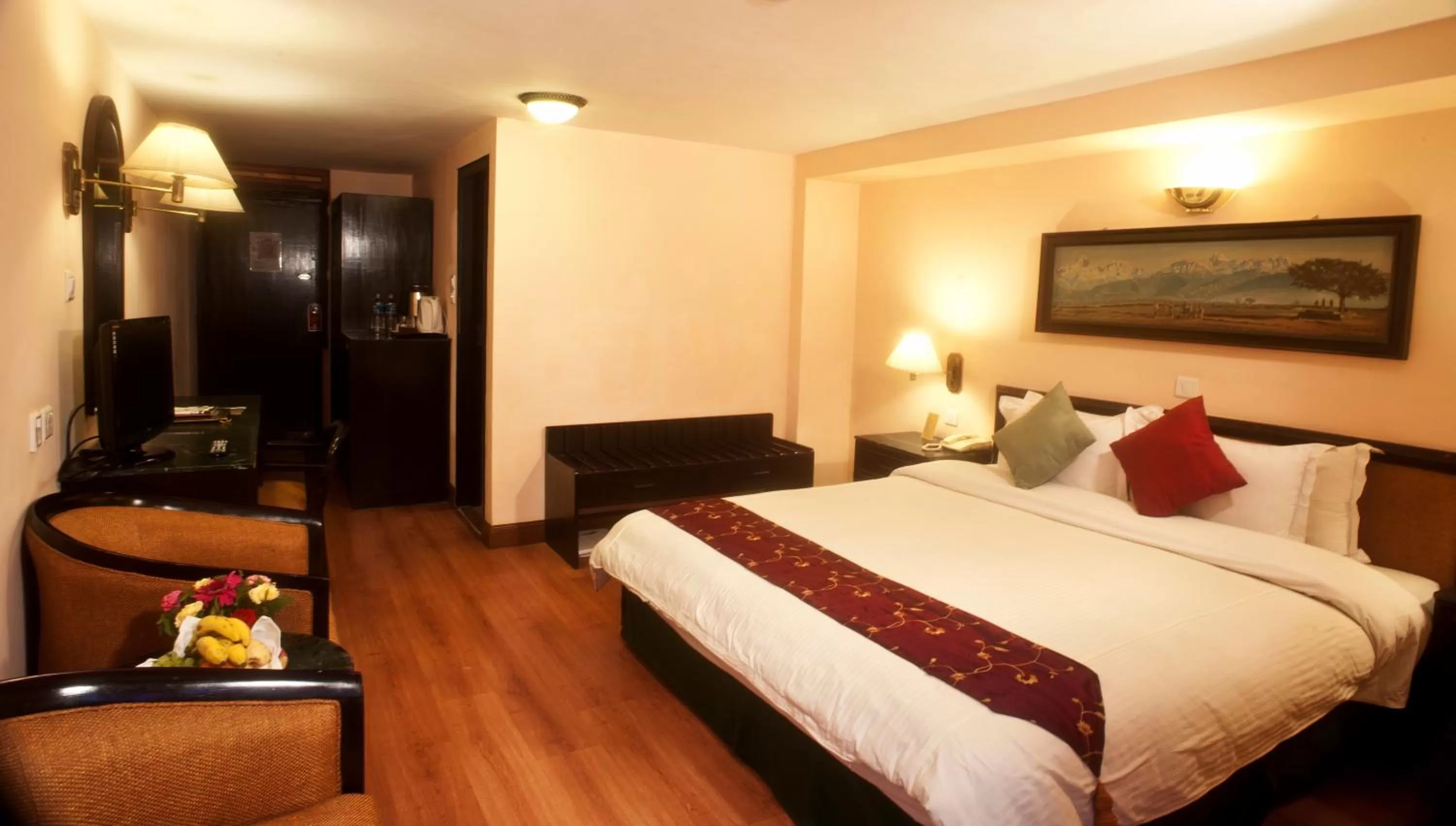 Photo of the whole room, Bed in Hotel Shanker-Palatial Heritage Kathmandu