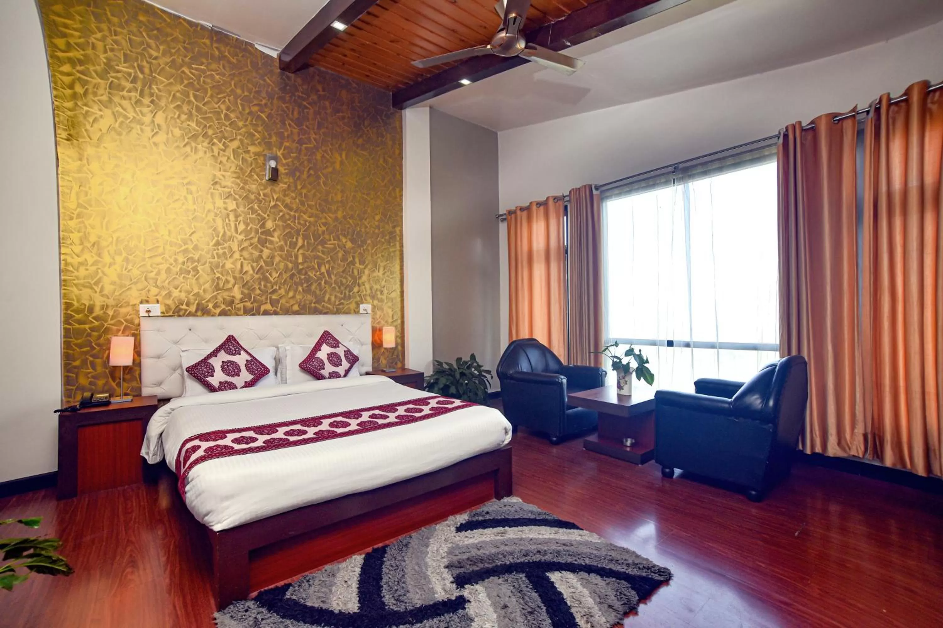 Living room in Sood's Himalayan Vista