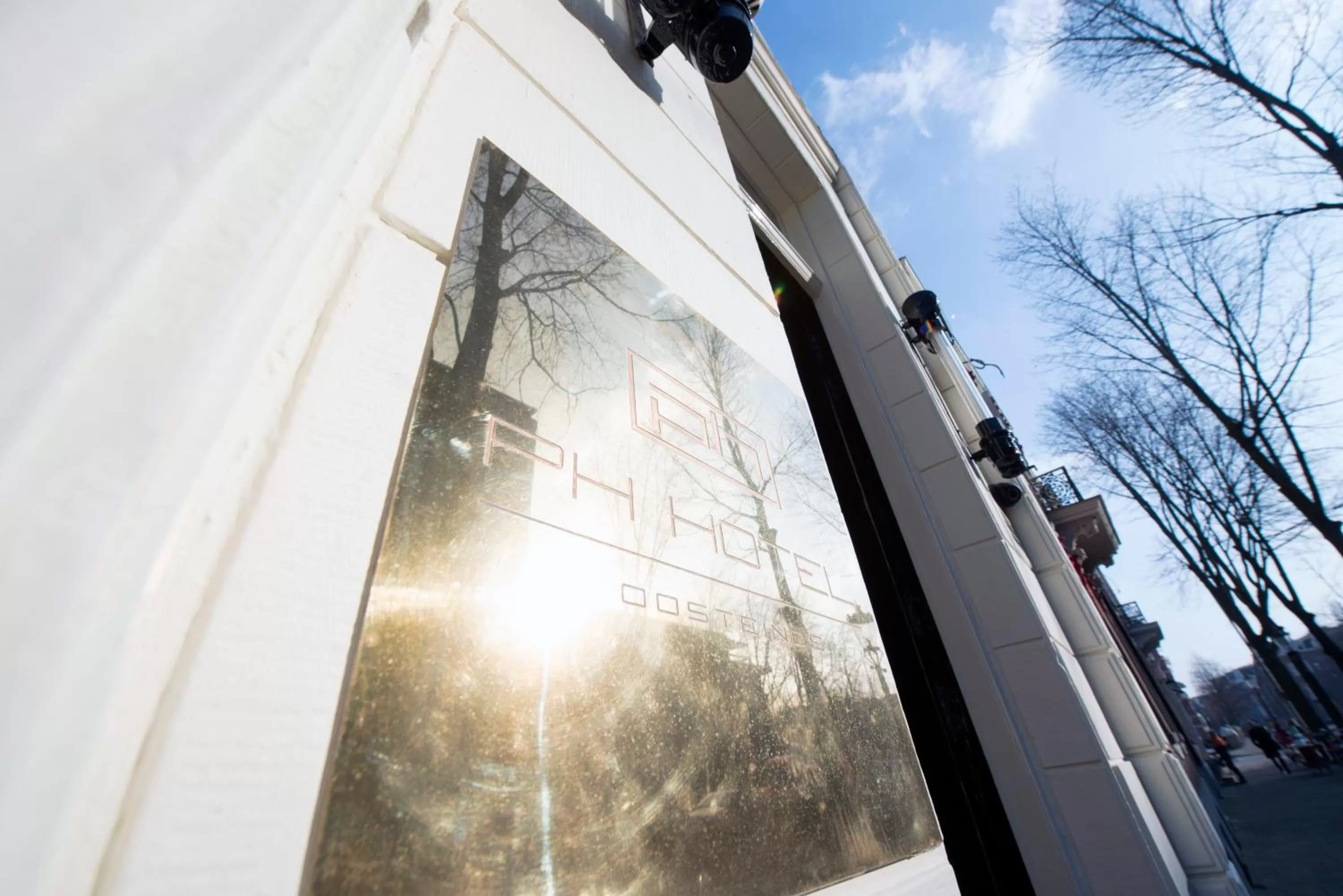 Facade/entrance in Boutique Hotel Oosteinde