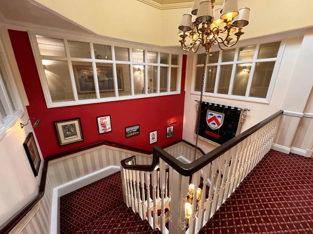 Floor plan in Haley's Hotel