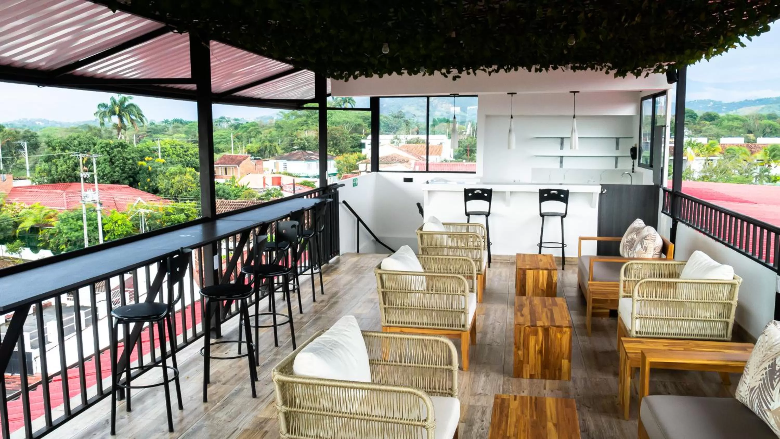 Natural landscape in Hotel Le Falep