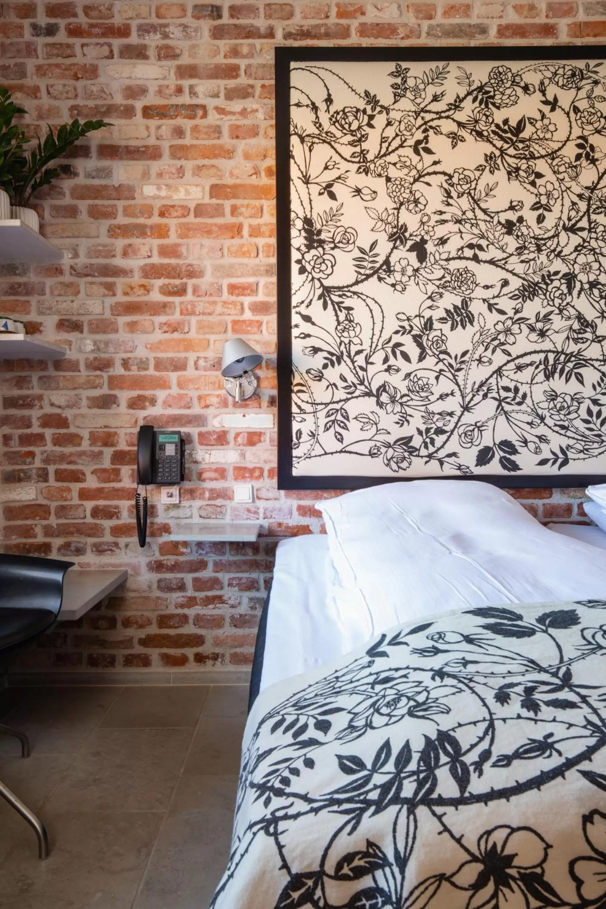 Bedroom, Bed in Hindsgavl Slot