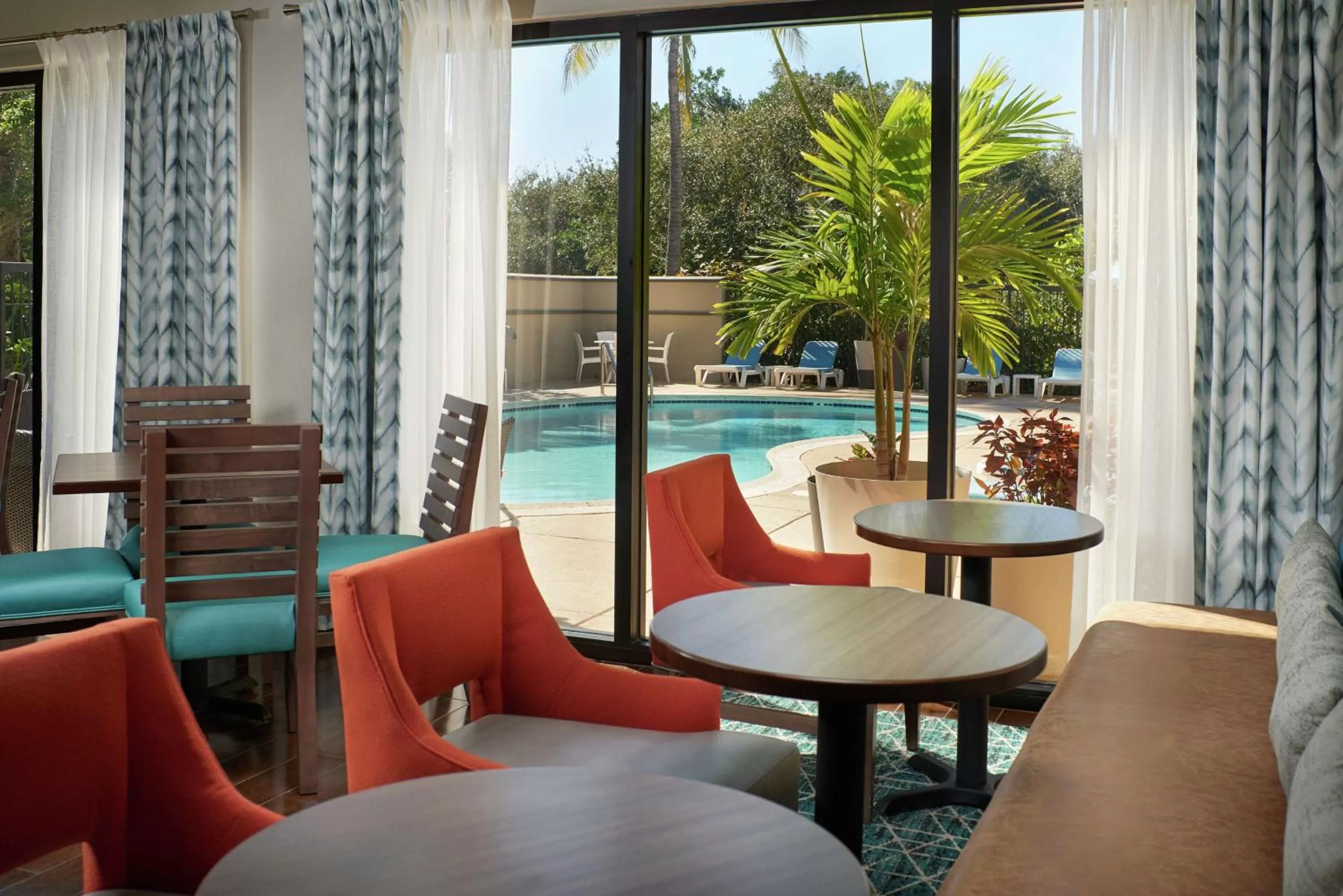 Lobby or reception in Hampton Inn Juno Beach