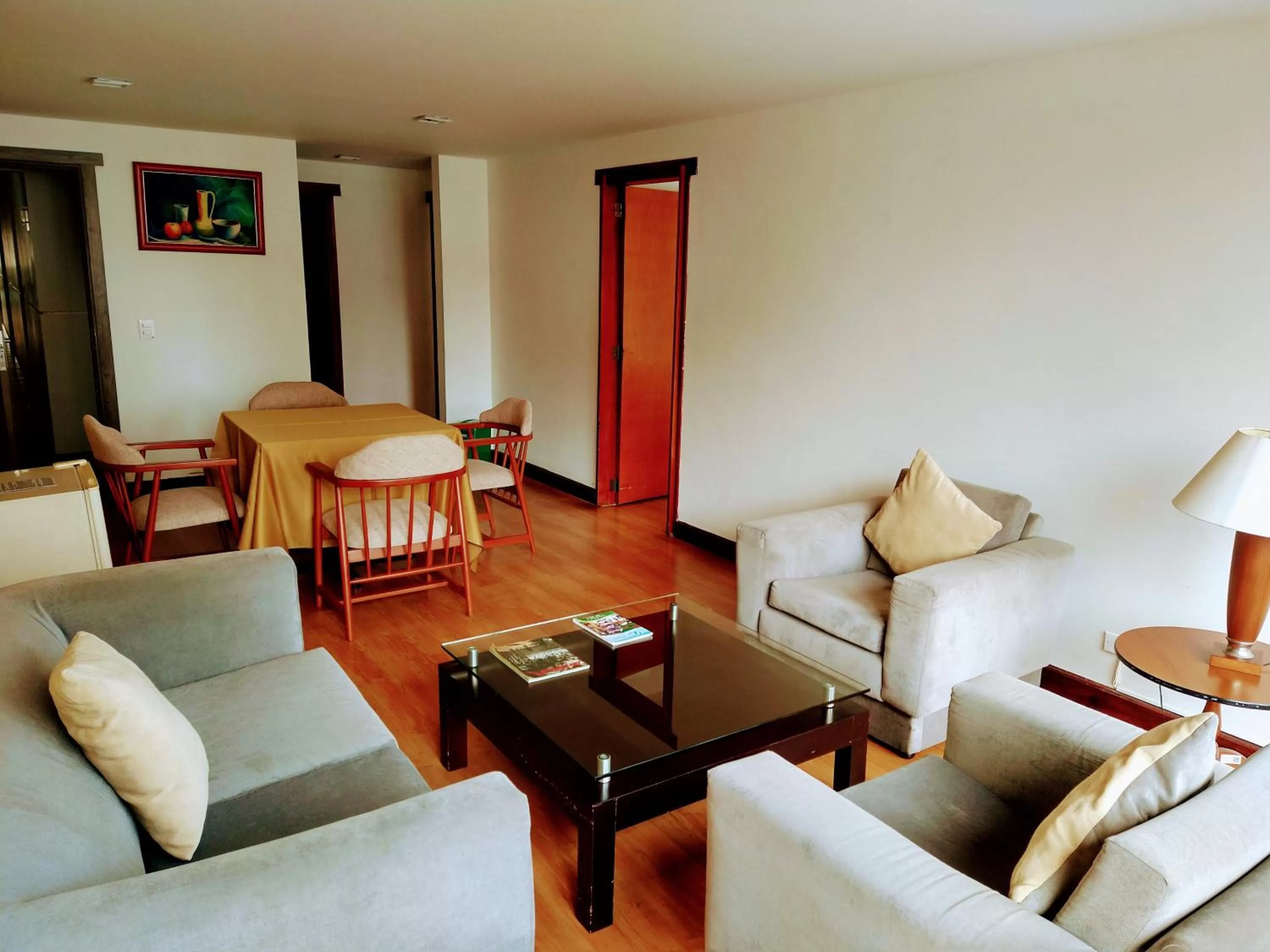 Seating Area in Hotel Morasurco