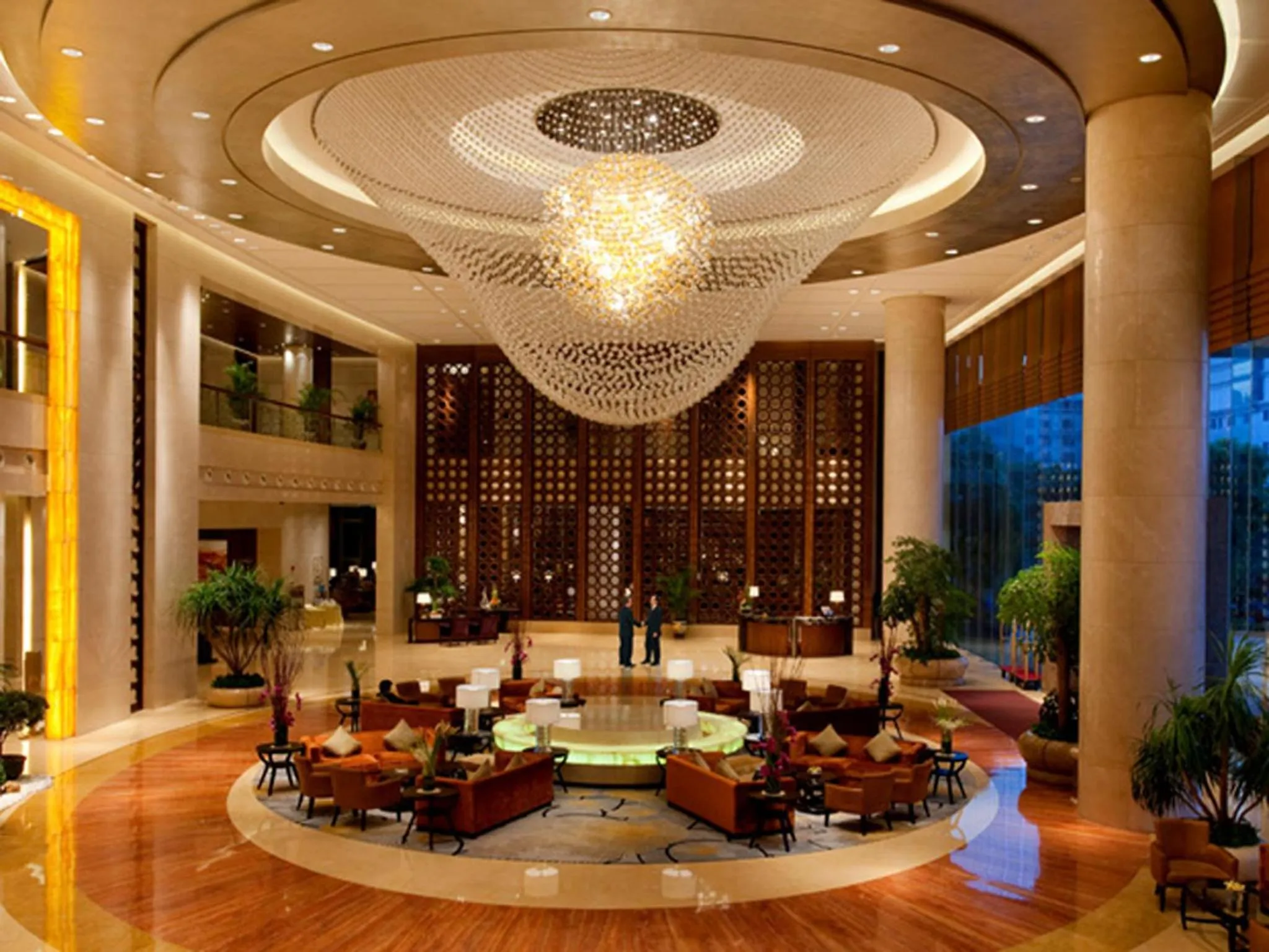 Lobby or reception in HJ International Hotel