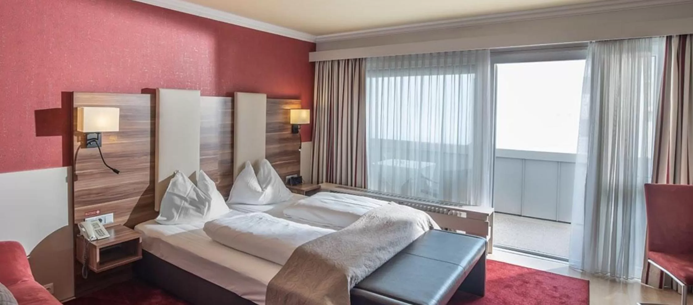 Bed in Hotel Kufsteinerhof