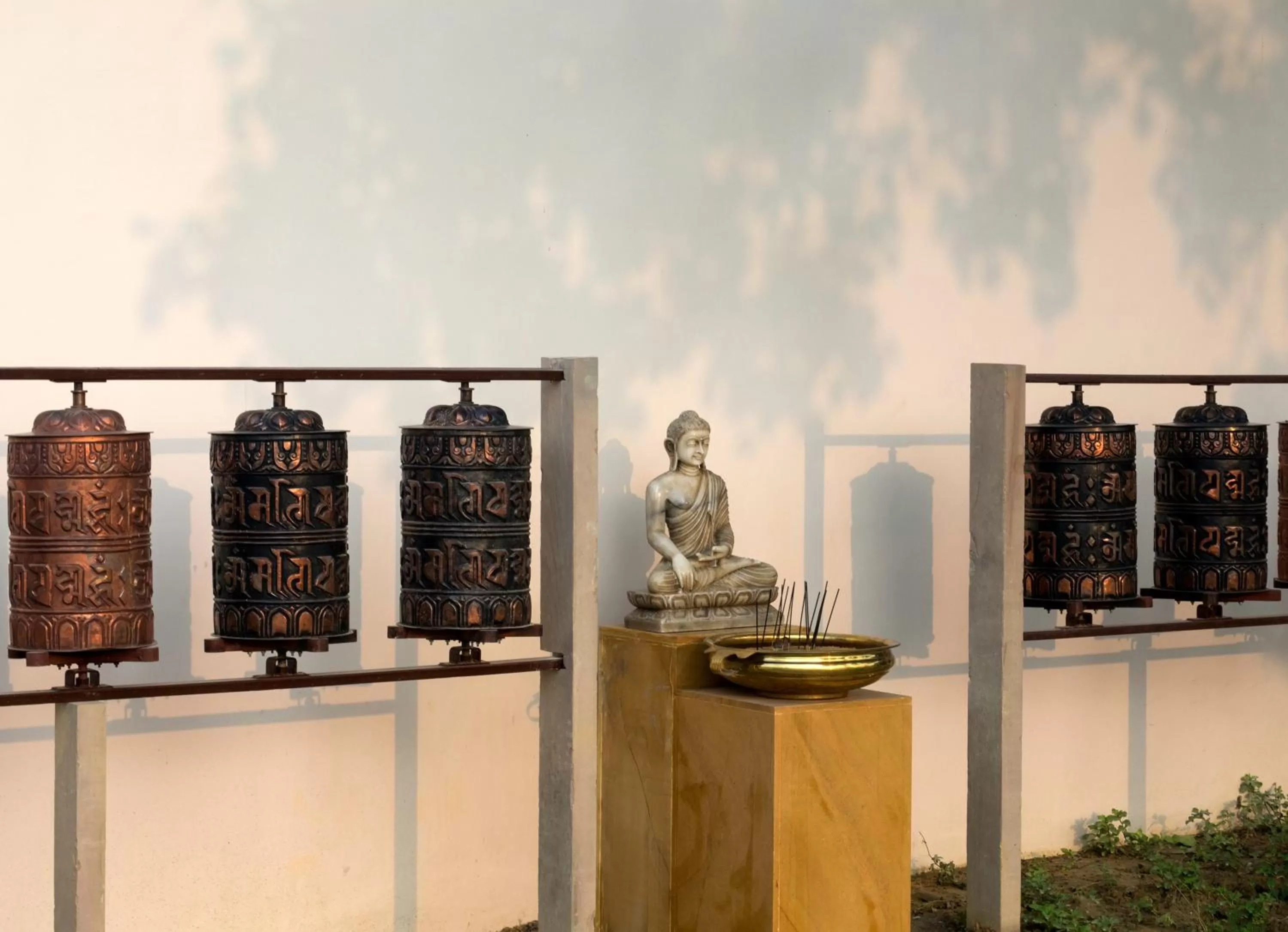 Decorative detail in Tree of Life Resort & Spa Varanasi