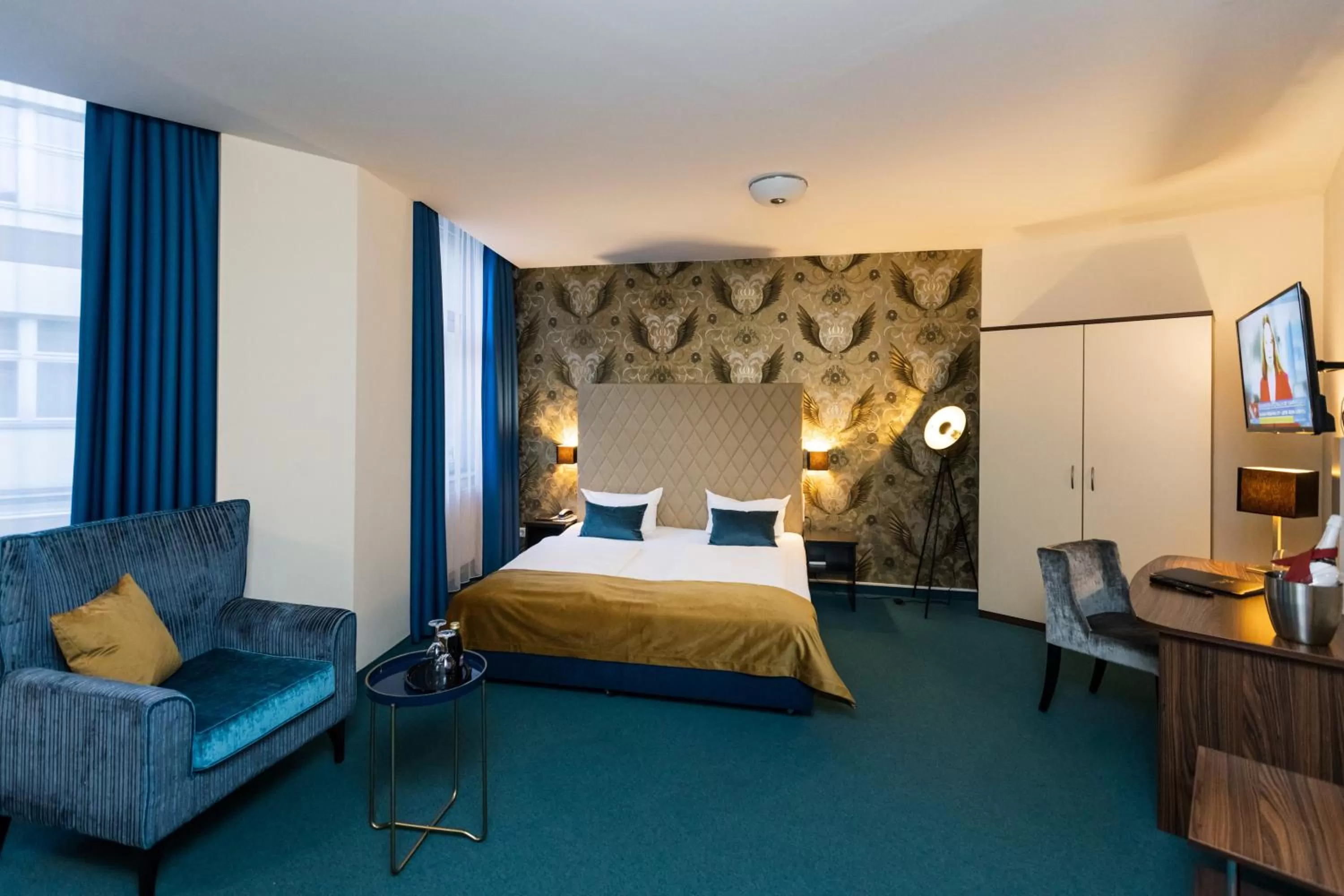 Bed in Royal International Leipzig