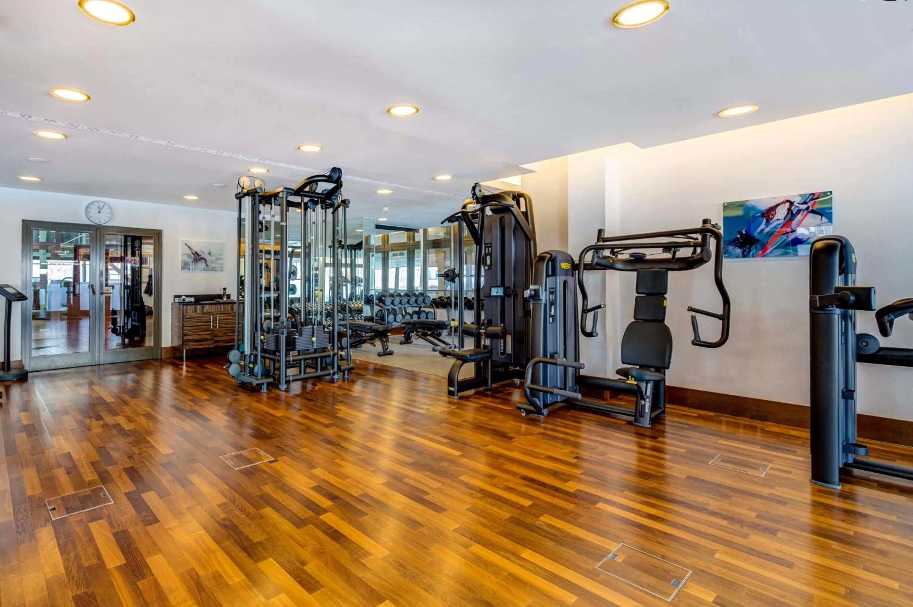 Fitness centre/facilities in Grand Hotel des Bains Kempinski