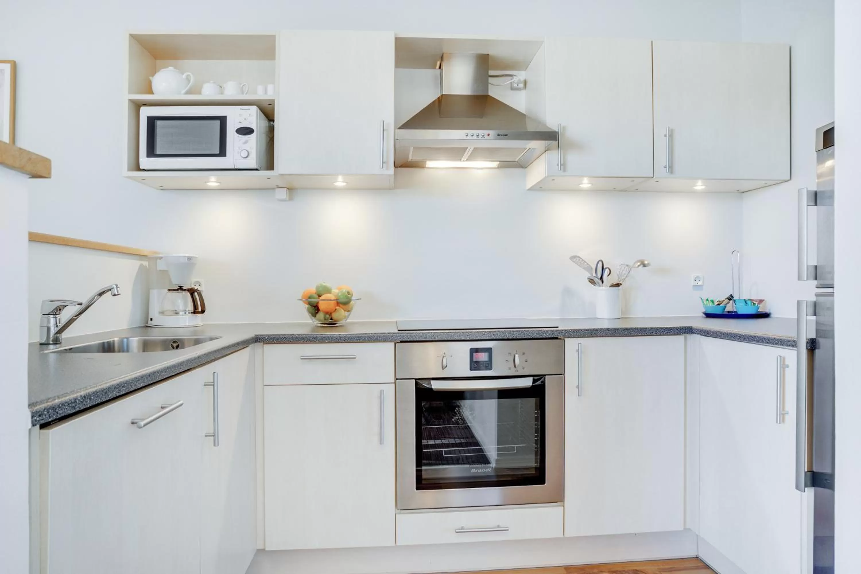 Kitchen or kitchenette in Skagen Harbour Hotel