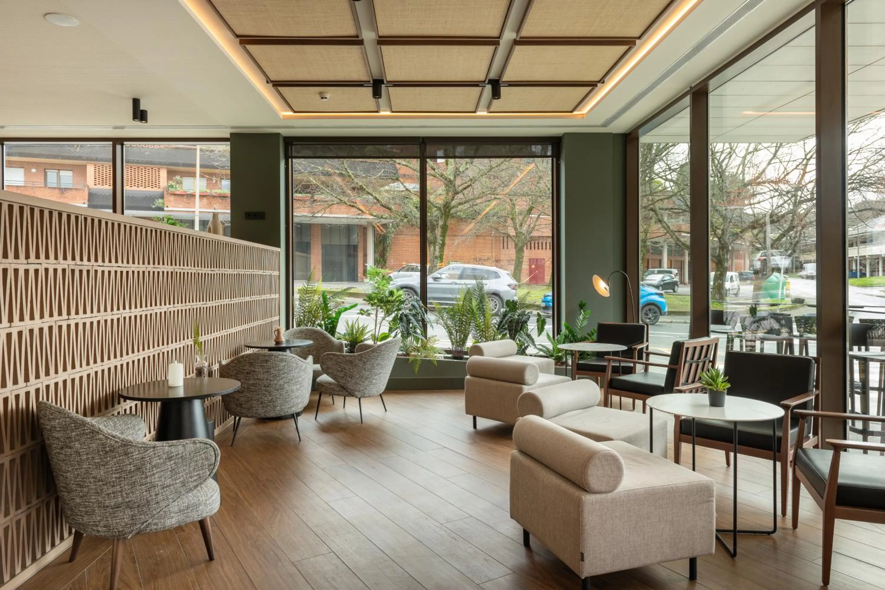 Lounge or bar in Hotel Bed4U San Sebasti