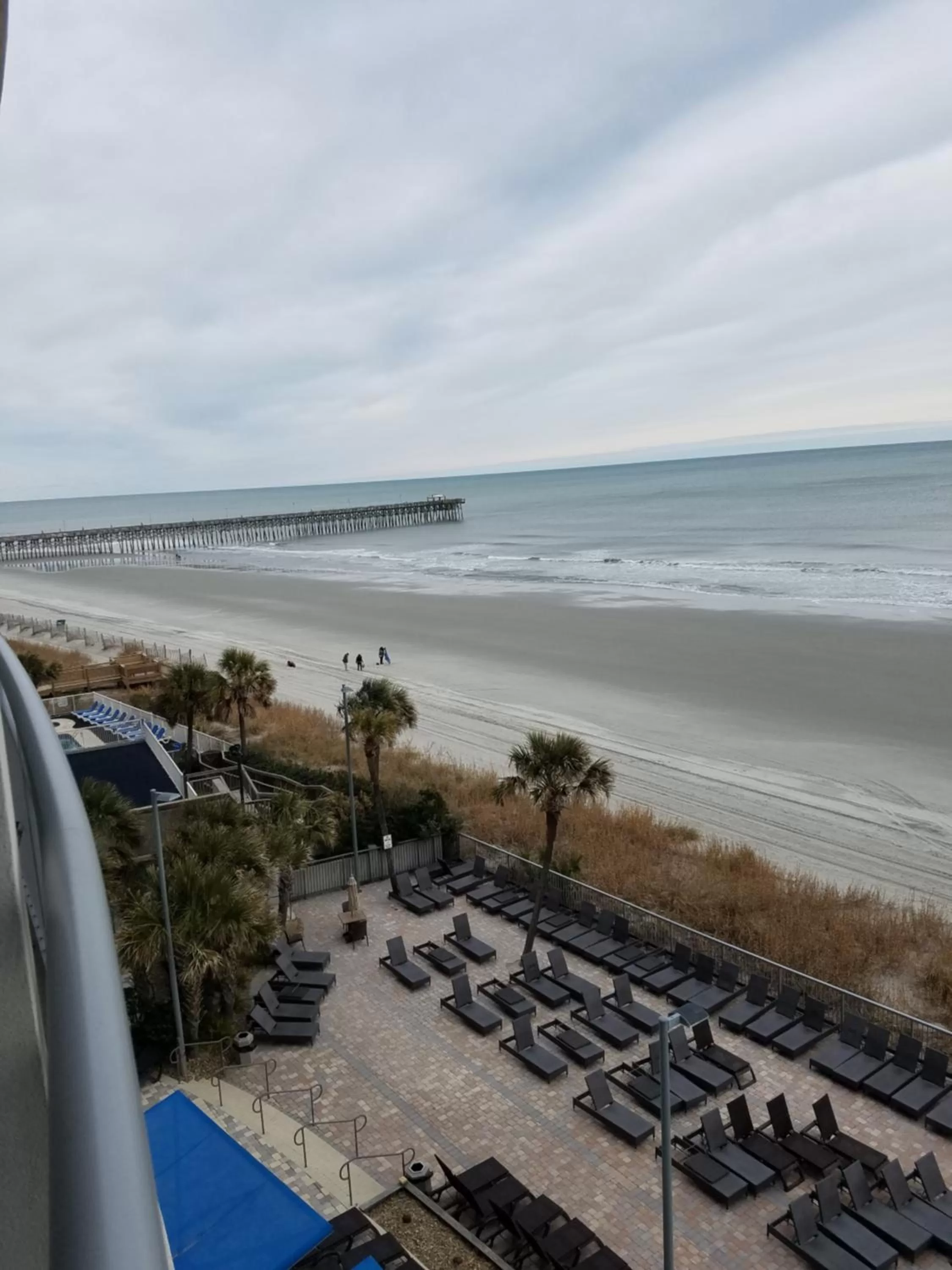 Patio in Oceans One Resort