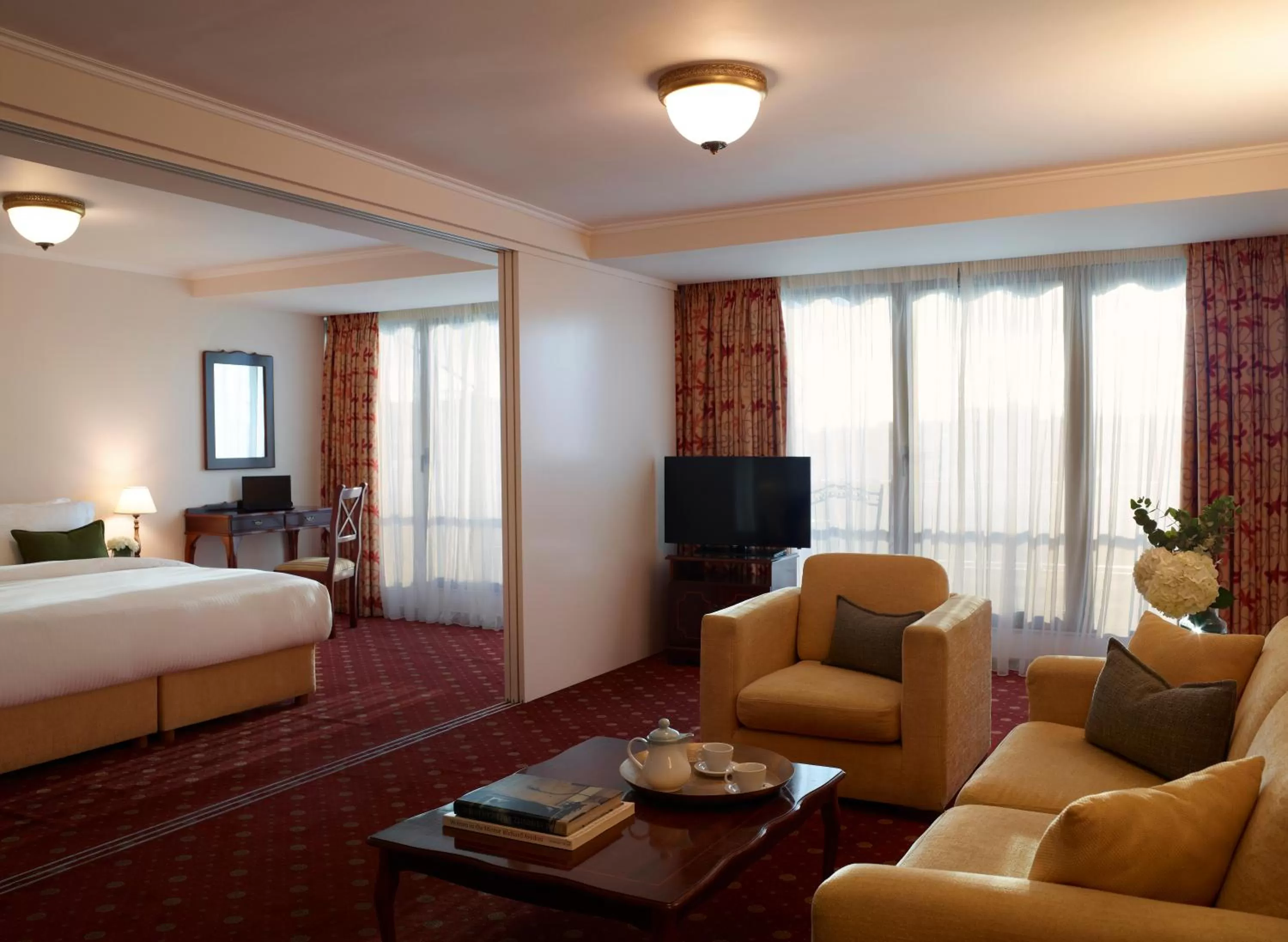 Bed in Titania Hotel