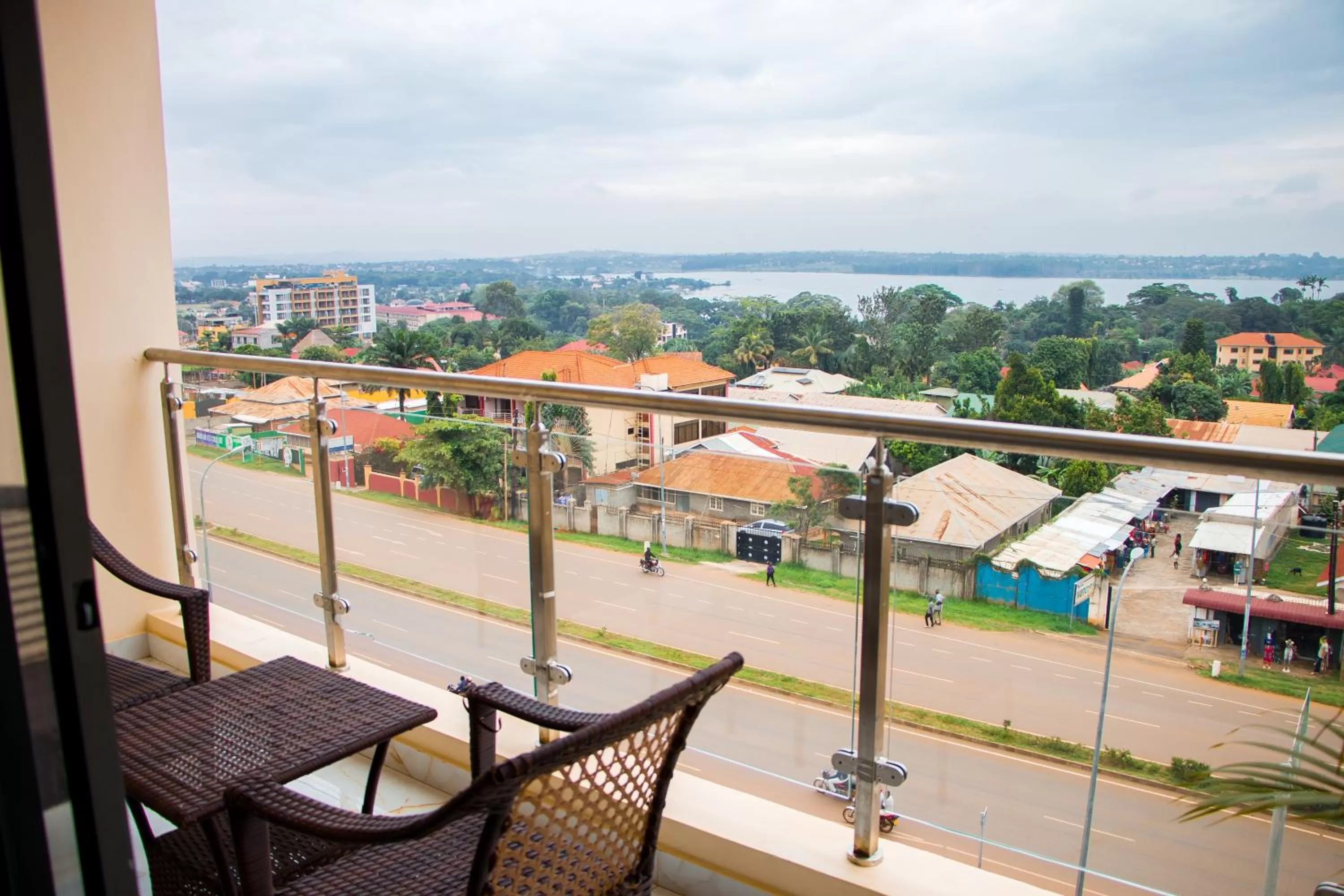 Balcony/Terrace in Hotel Horizon Entebbe