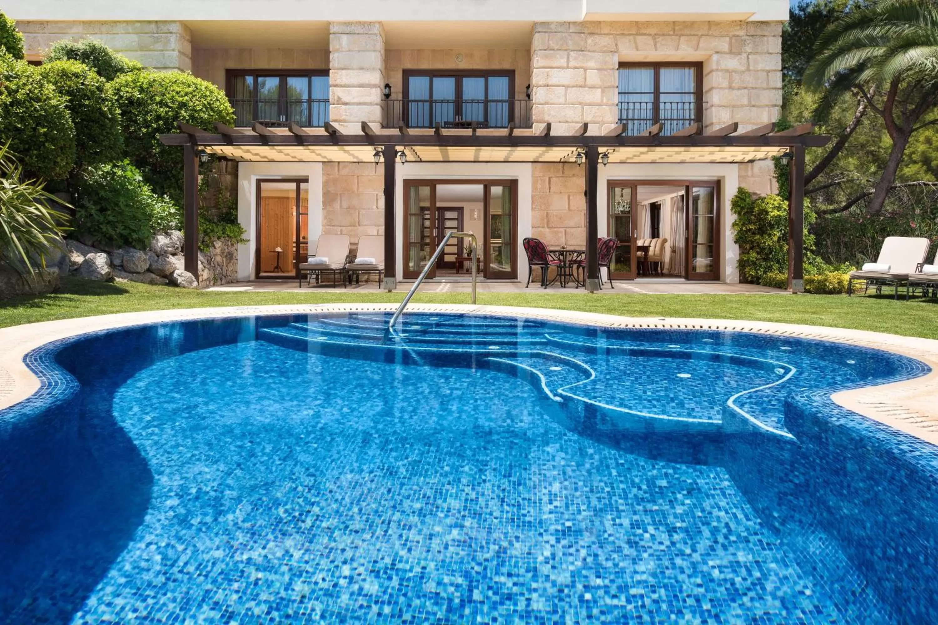 Swimming pool in Castillo Hotel Son Vida, a Luxury Collection Hotel, Mallorca