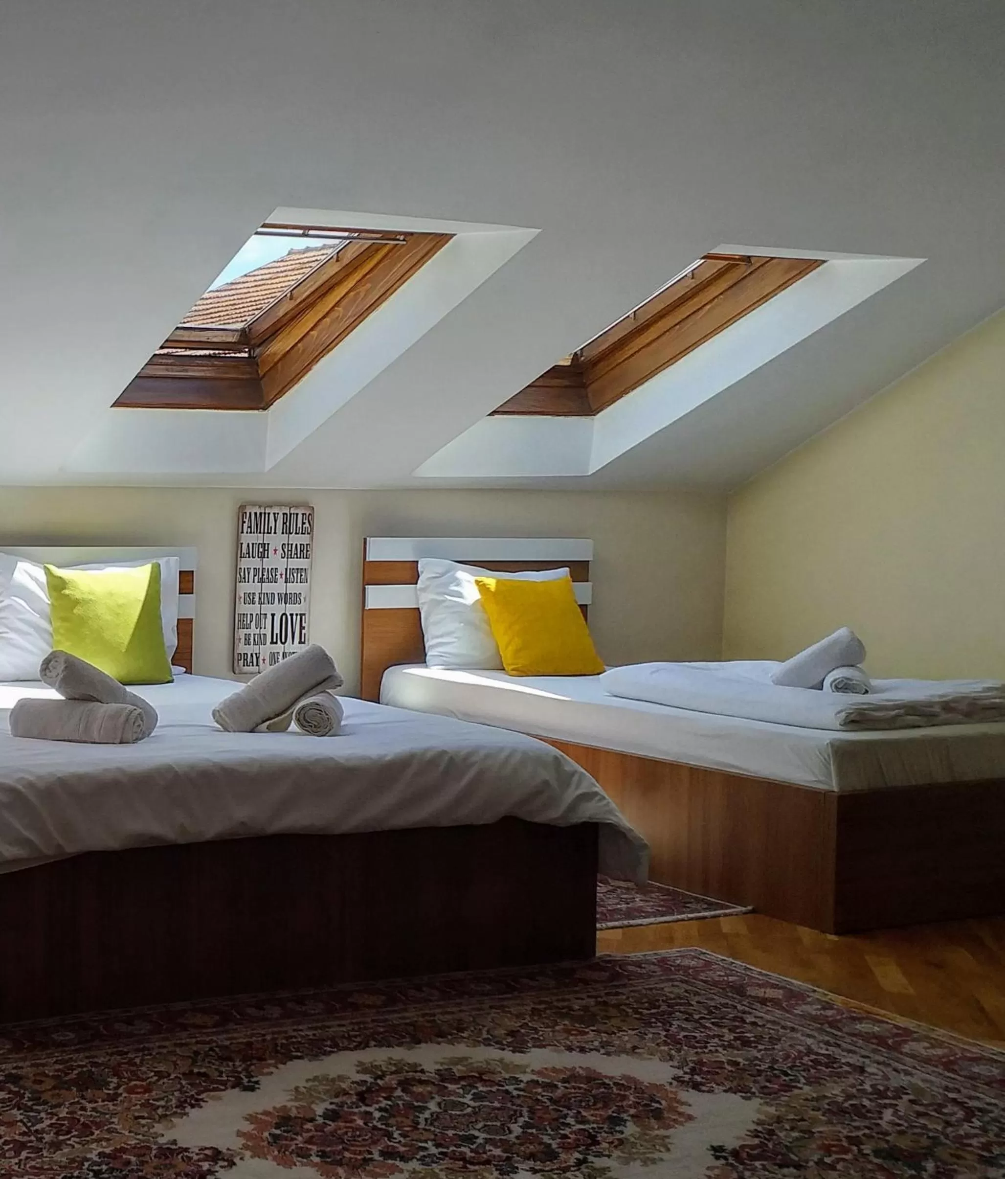 Bed in Urban Boutique Hotel