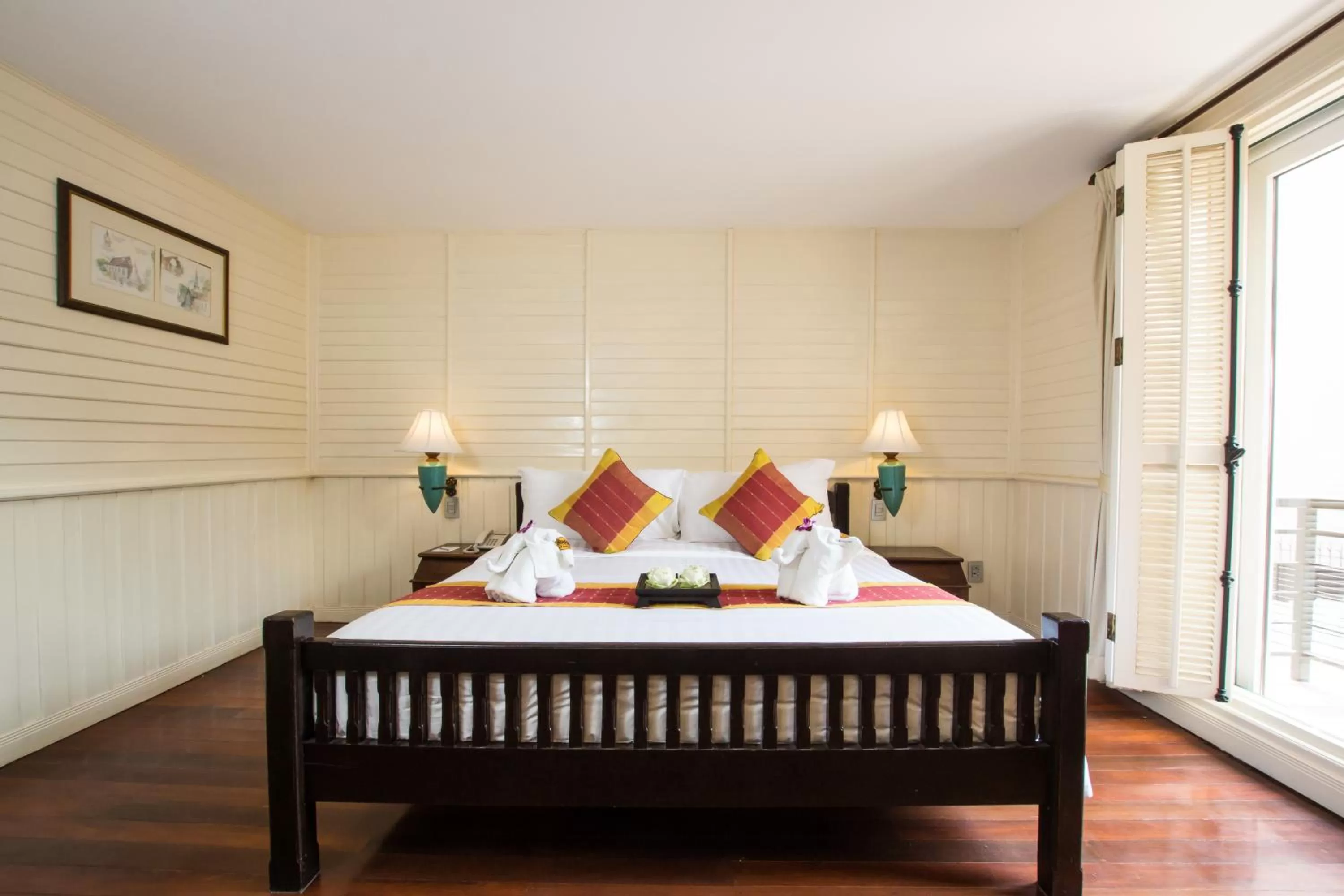 Photo of the whole room, Bed in Buddy Lodge, Khaosan Road