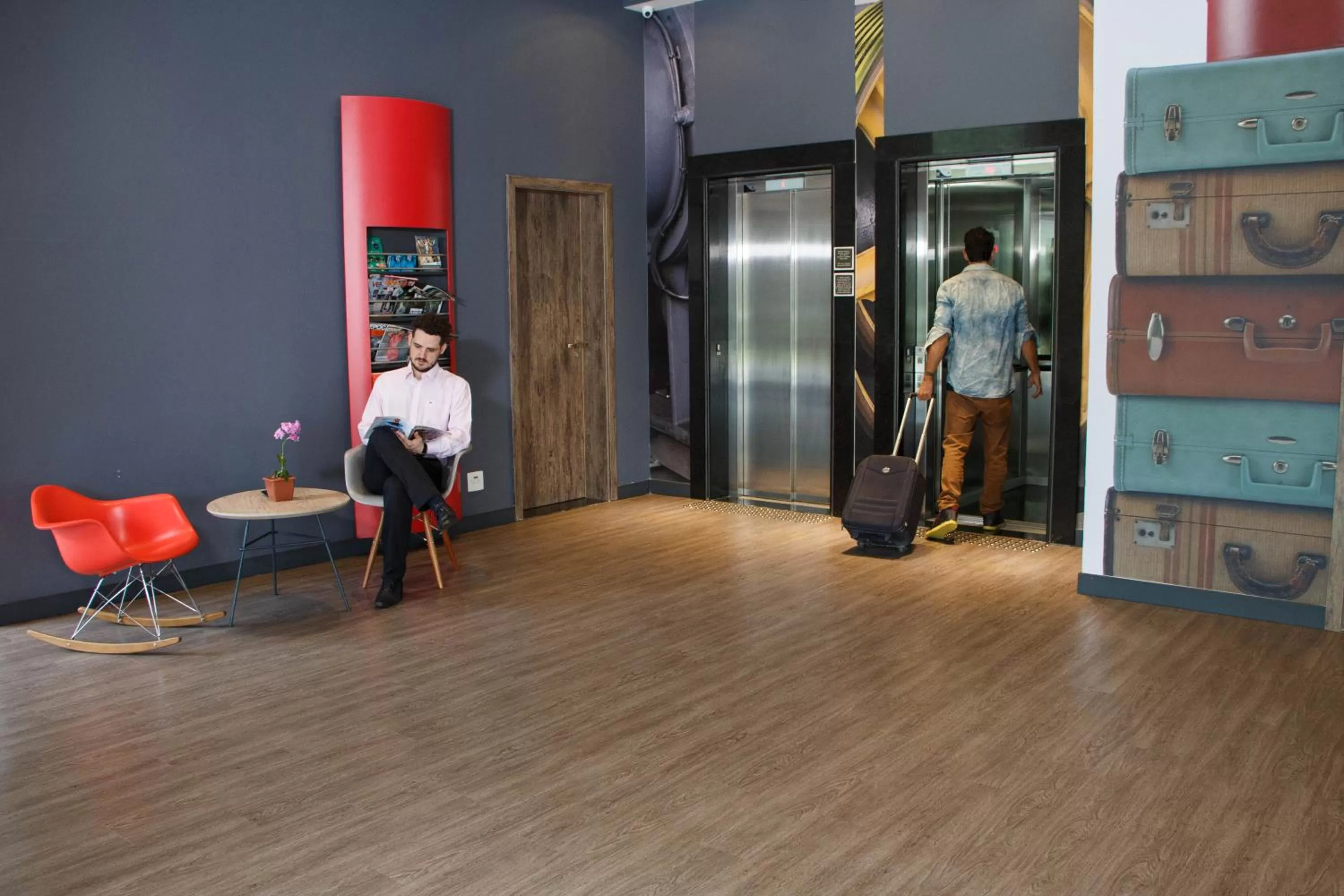 Lobby or reception in ibis Itatiba