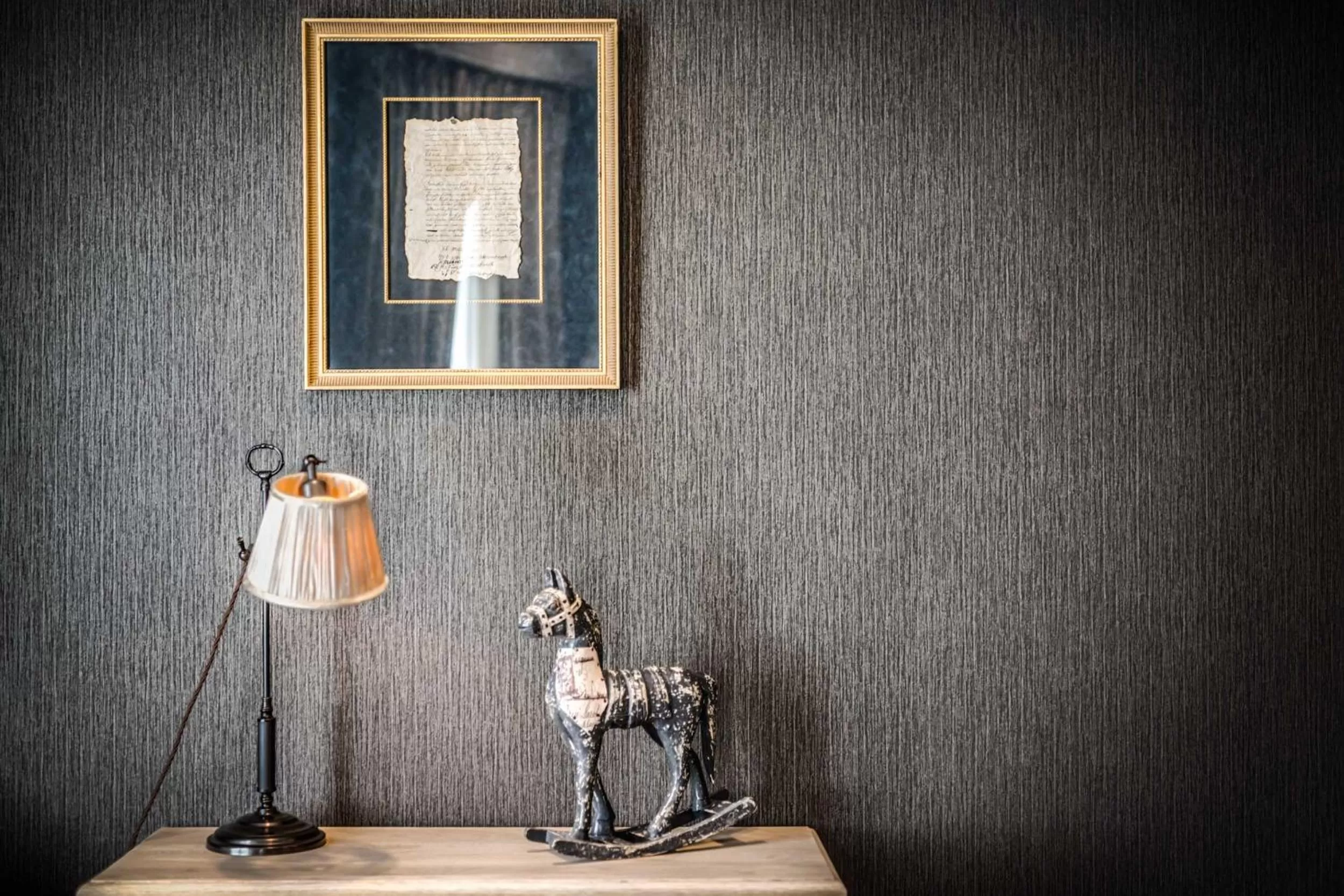 Decorative detail in Boutique Hotel De Castillion