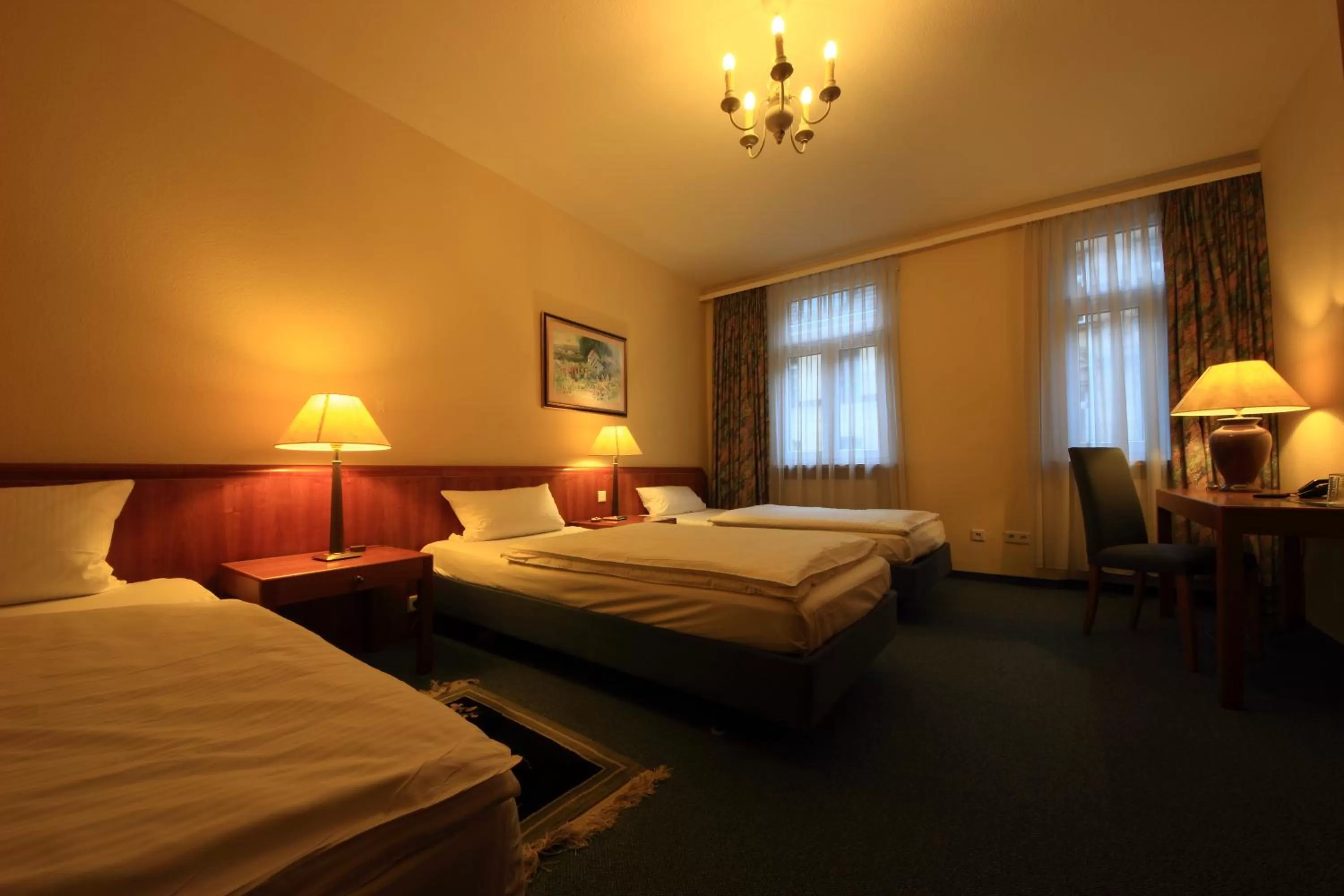 Bedroom, Bed in Altstadthotel Fürth