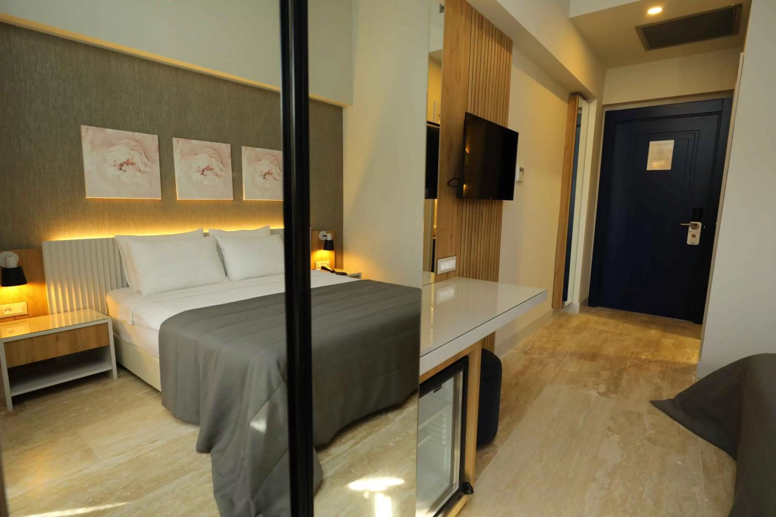 Bed in Ariel Hotel Alaçatı