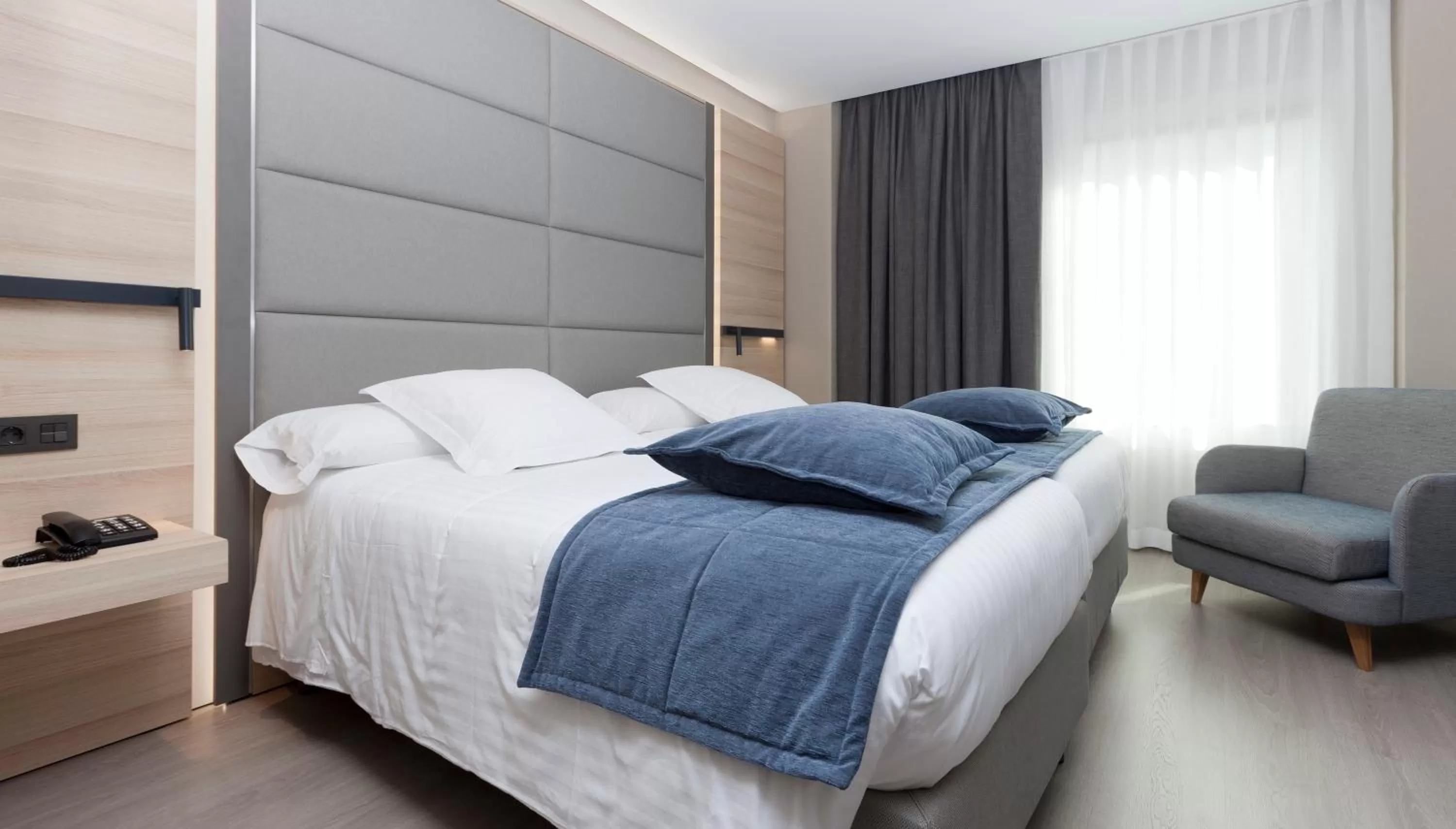 Bed in Hotel Liabeny