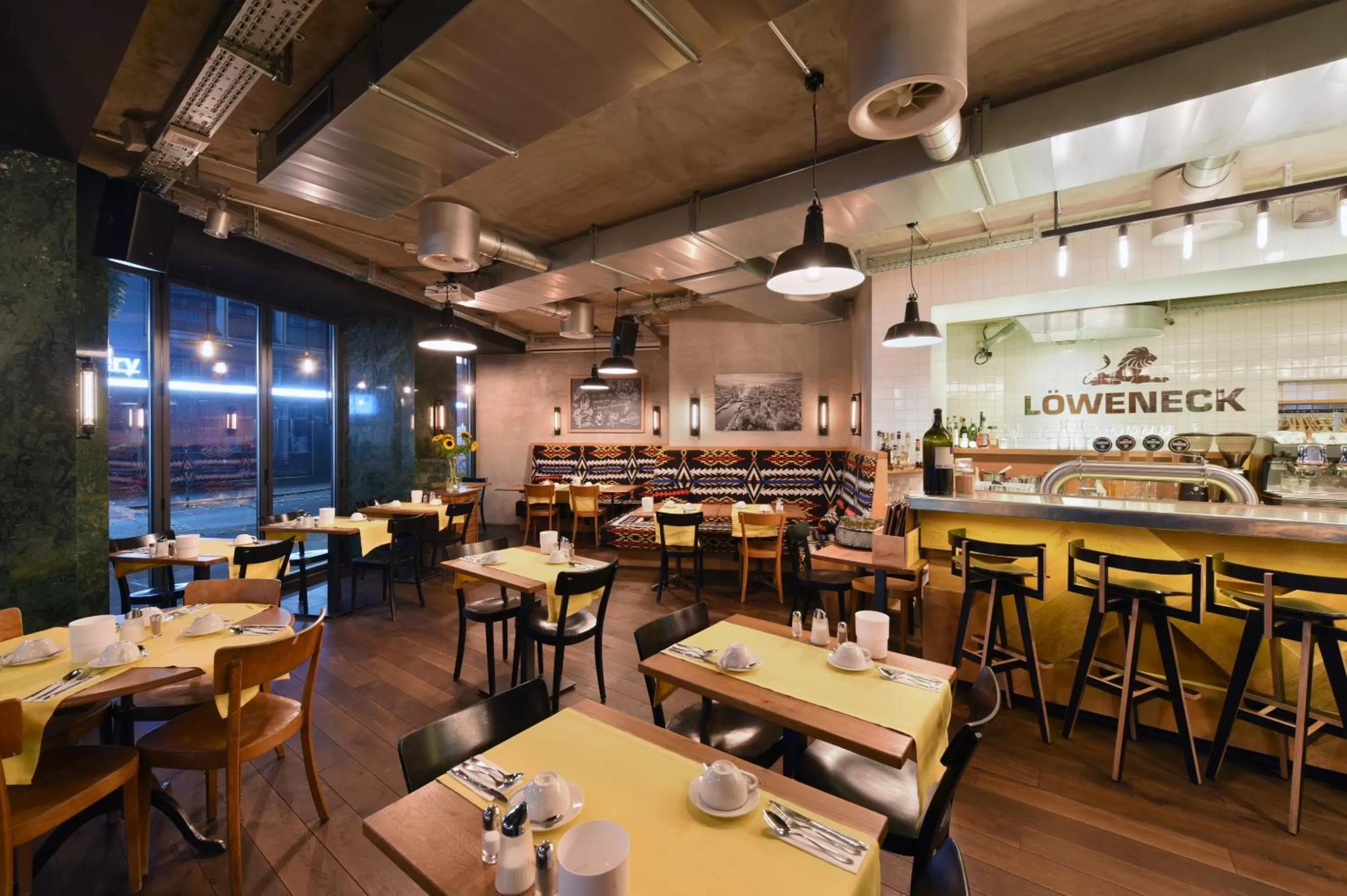 Restaurant/places to eat in Hotel City Zürich Design & Lifestyle