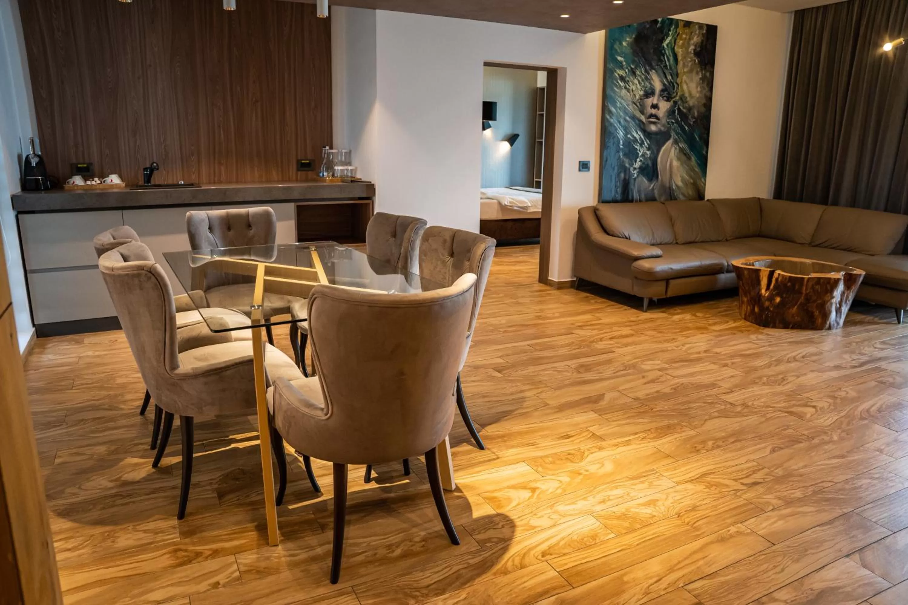 Living room in Serenity Resort