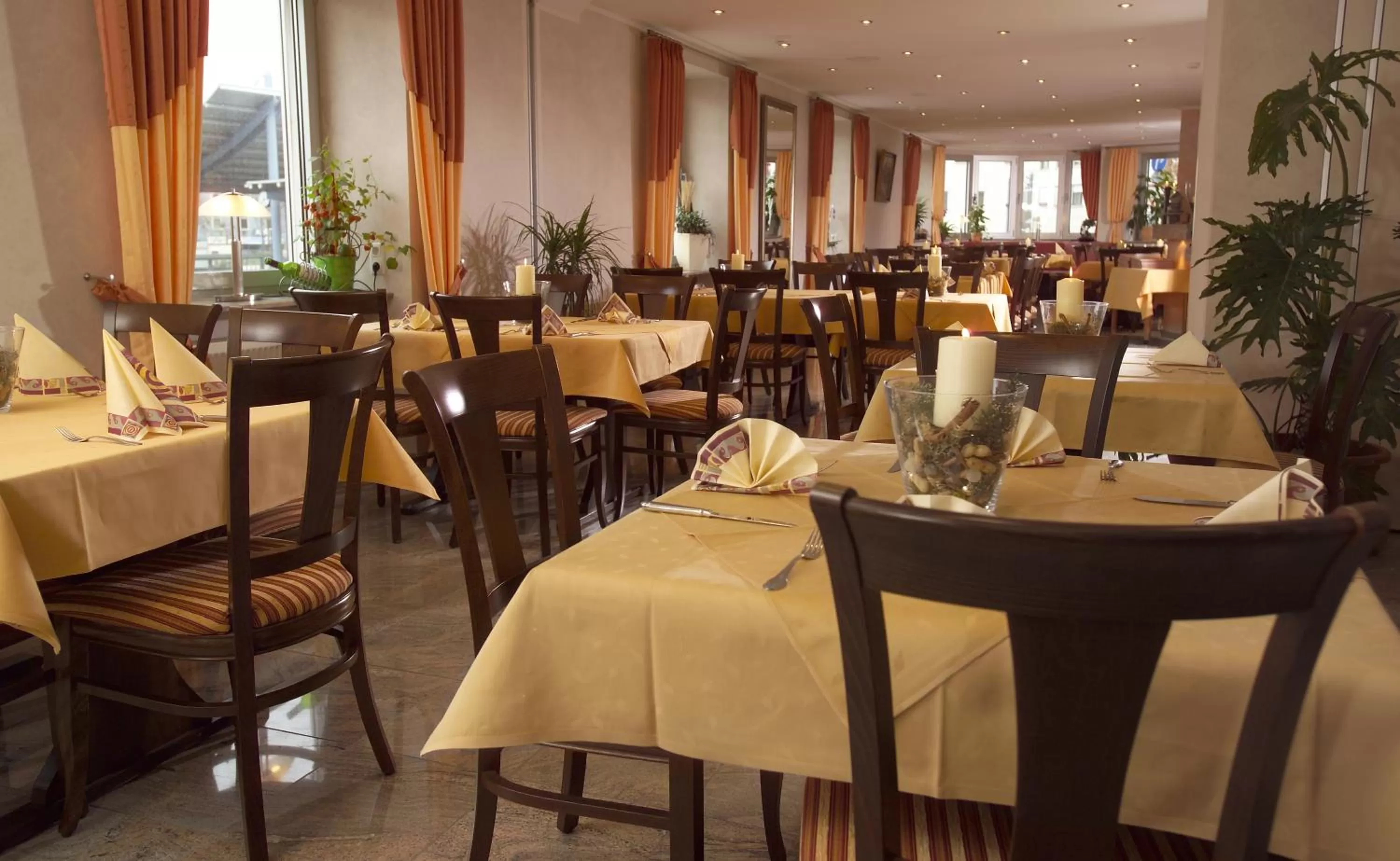 Dining area in Hotel Martin