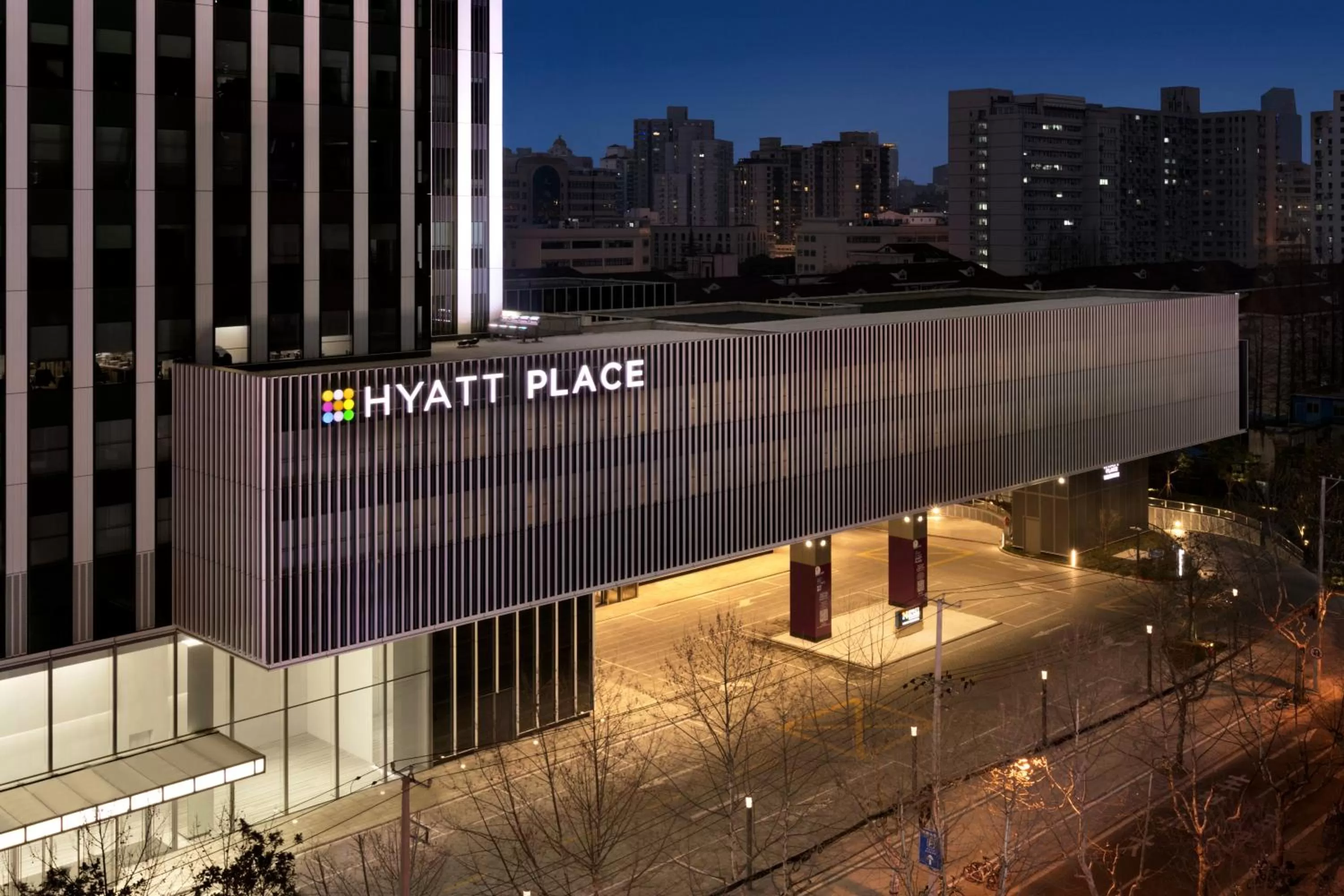Facade/entrance in Hyatt Place Shanghai Tianshan Plaza