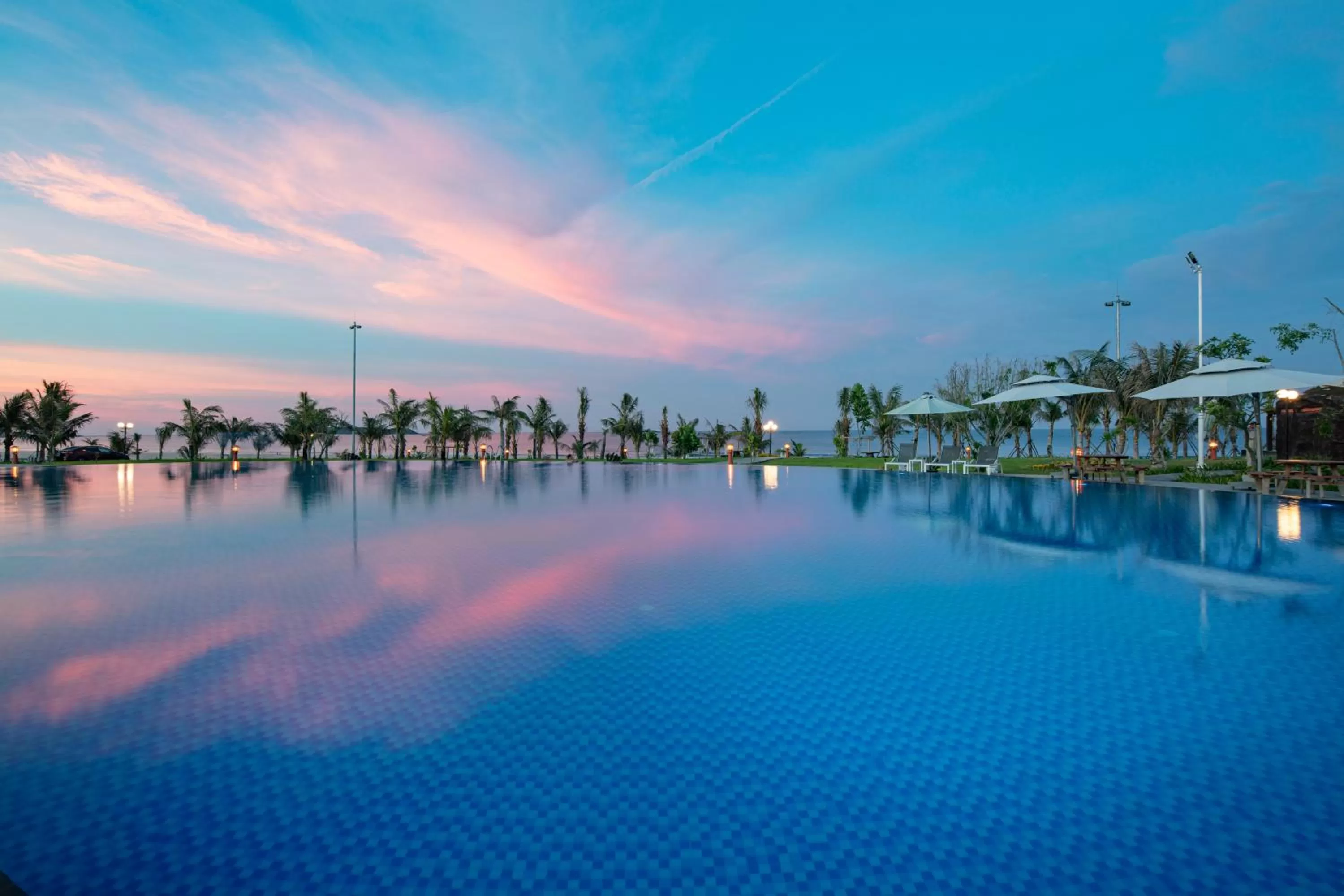Swimming pool in Sao Mai Beach Resort