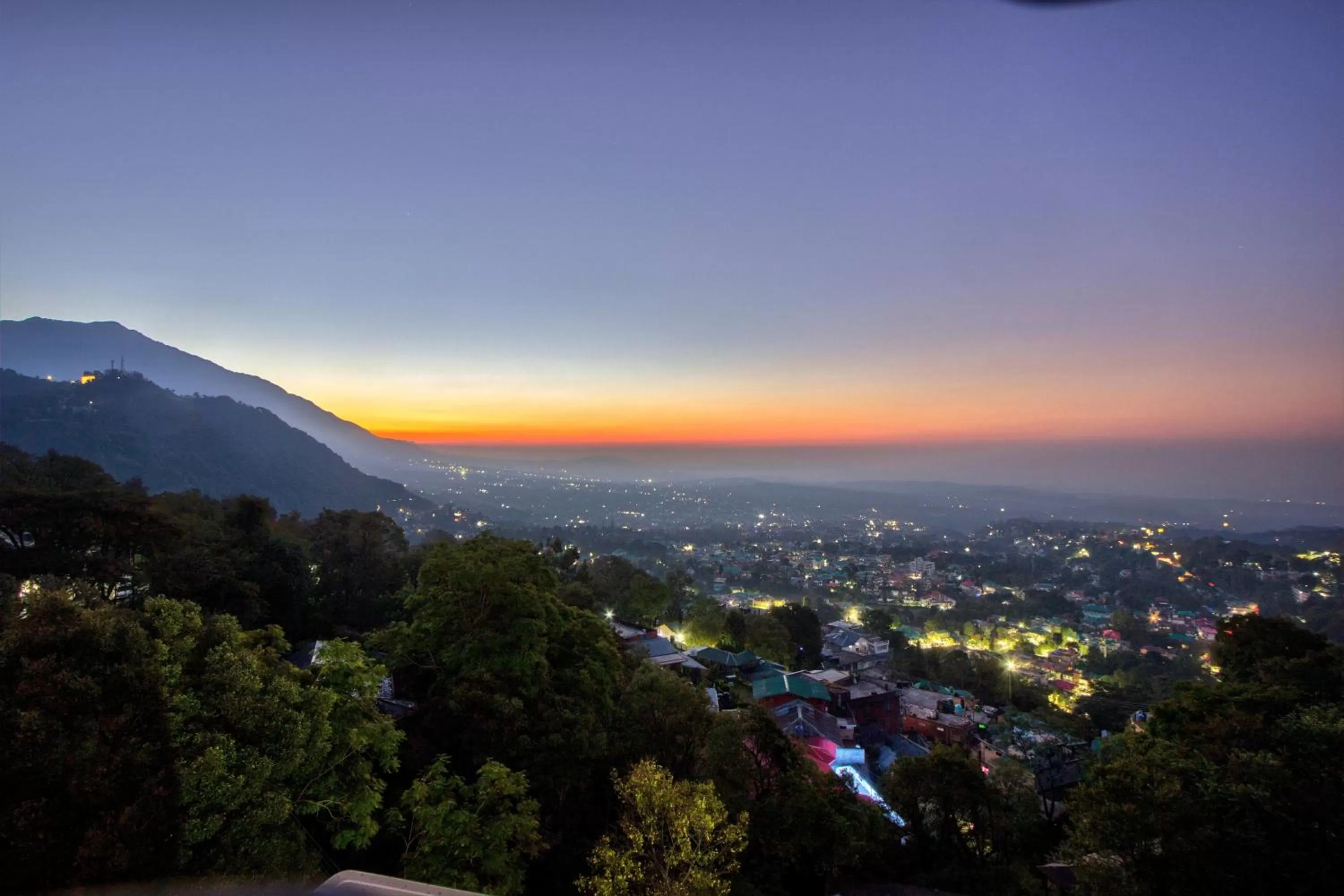 View (from property/room) in Hotel Bliss Valley - Hotel in Dharamshala