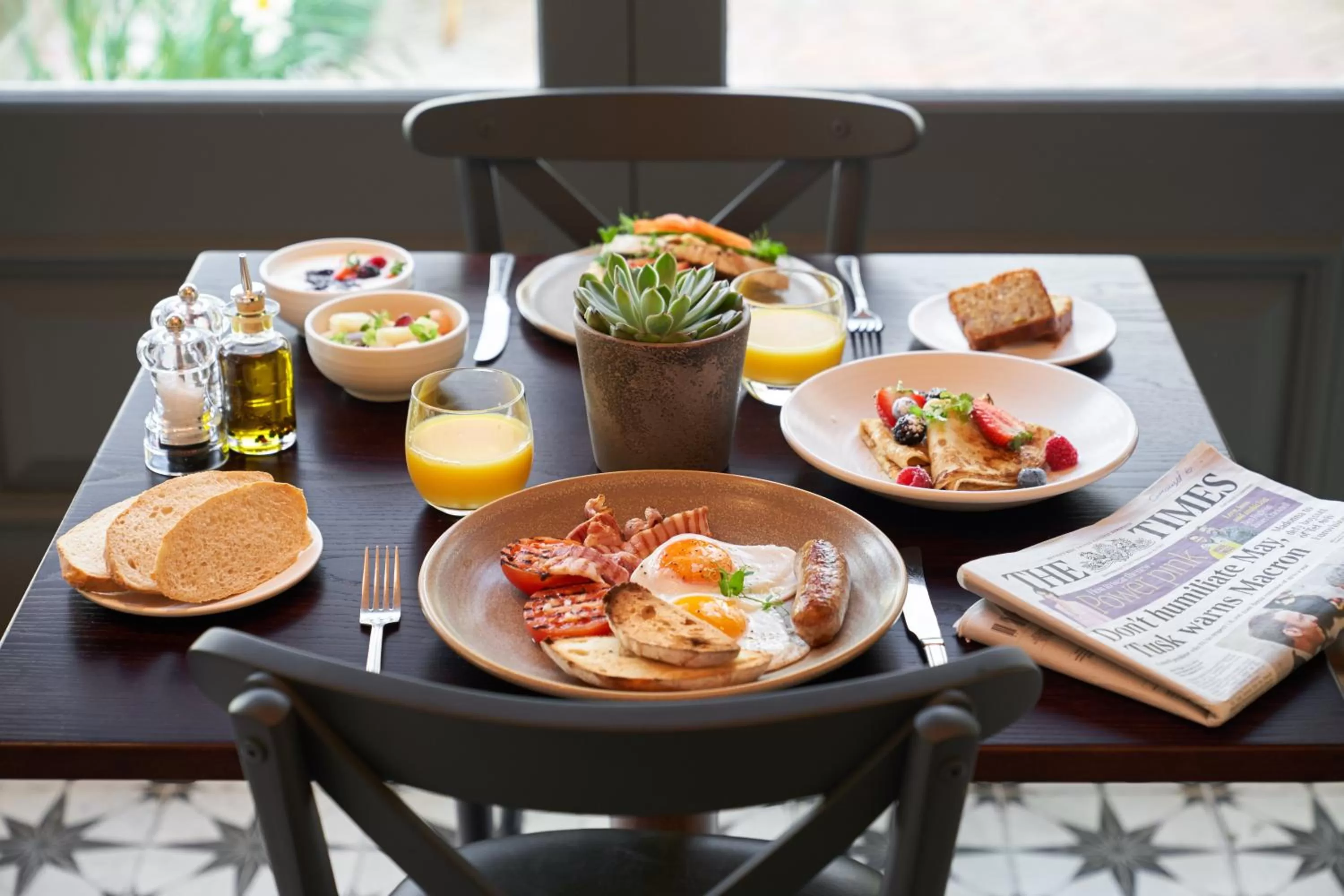 Breakfast in Best Western Plus The Connaught Hotel and Spa