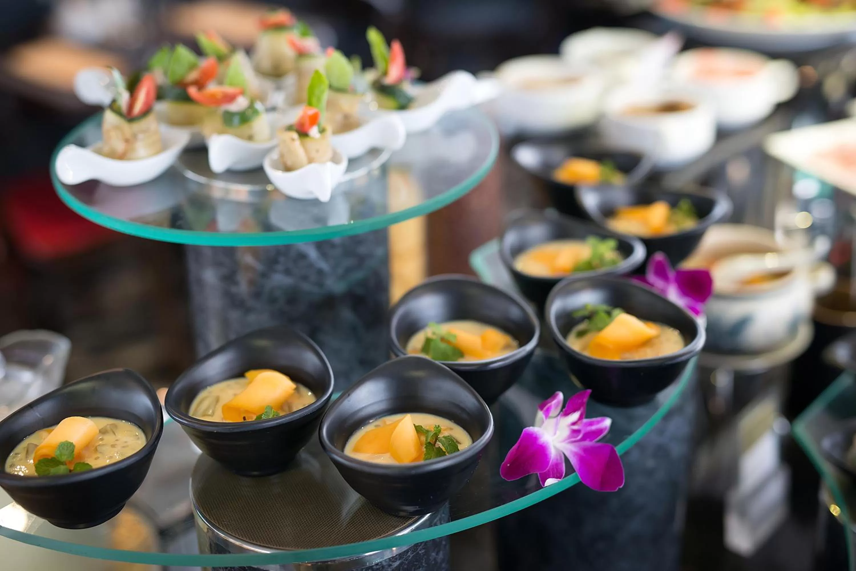 Buffet breakfast in La Nueva Boutique Hotel Hanoi & Spa