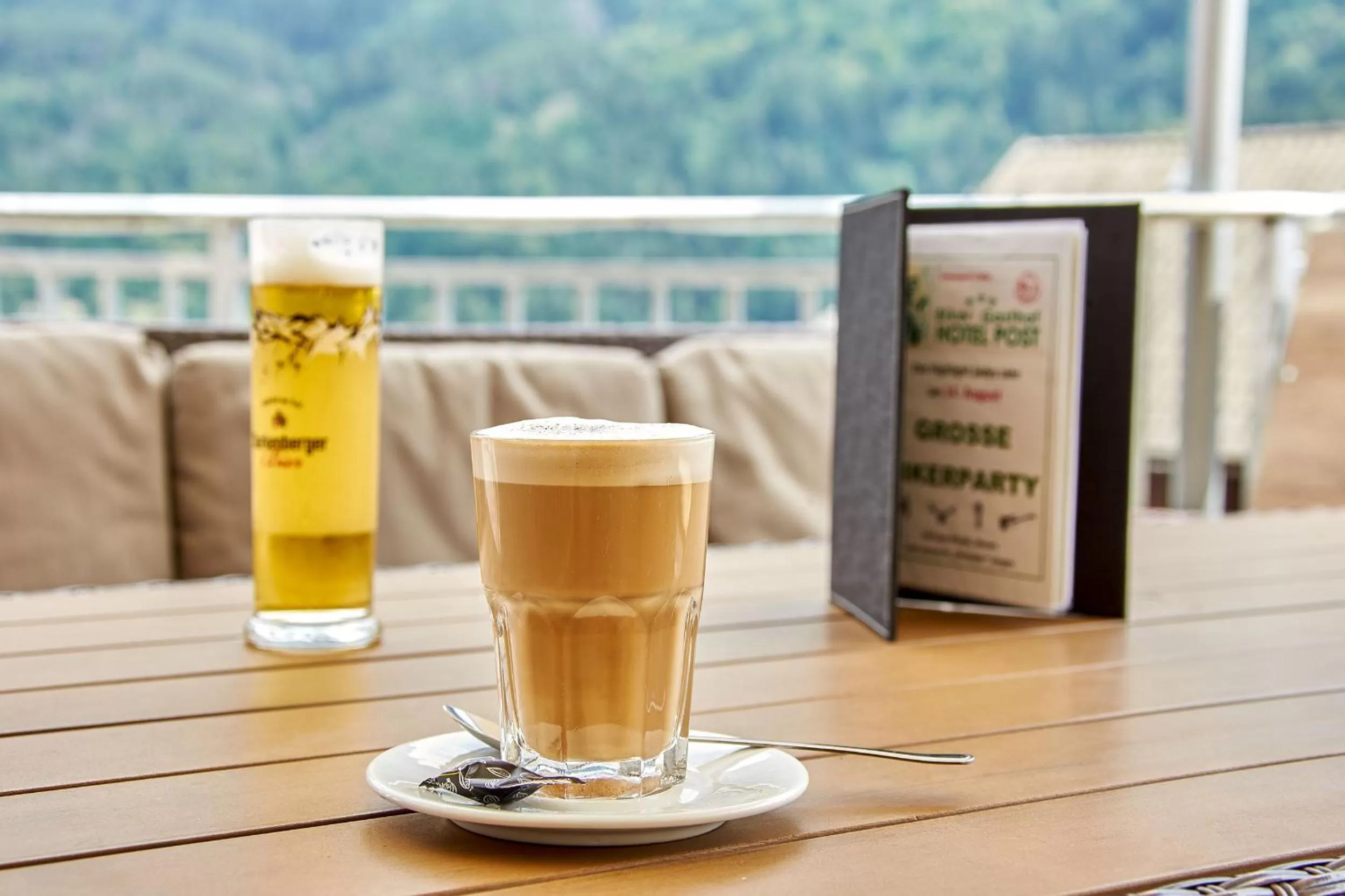Balcony/Terrace in Gasthof Hotel Post