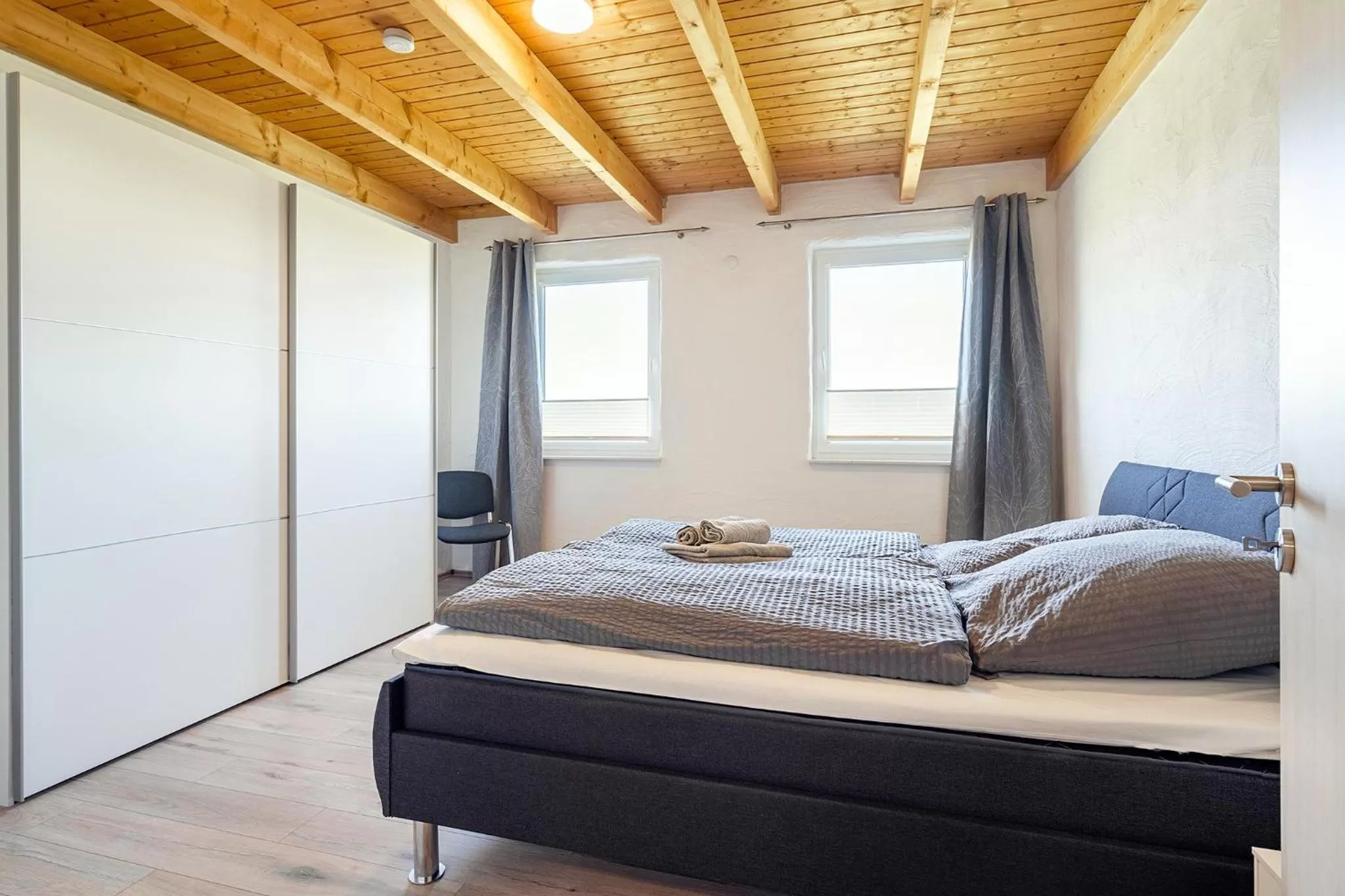 Bed in Villa Moorstern am Badesee Tannenhausen