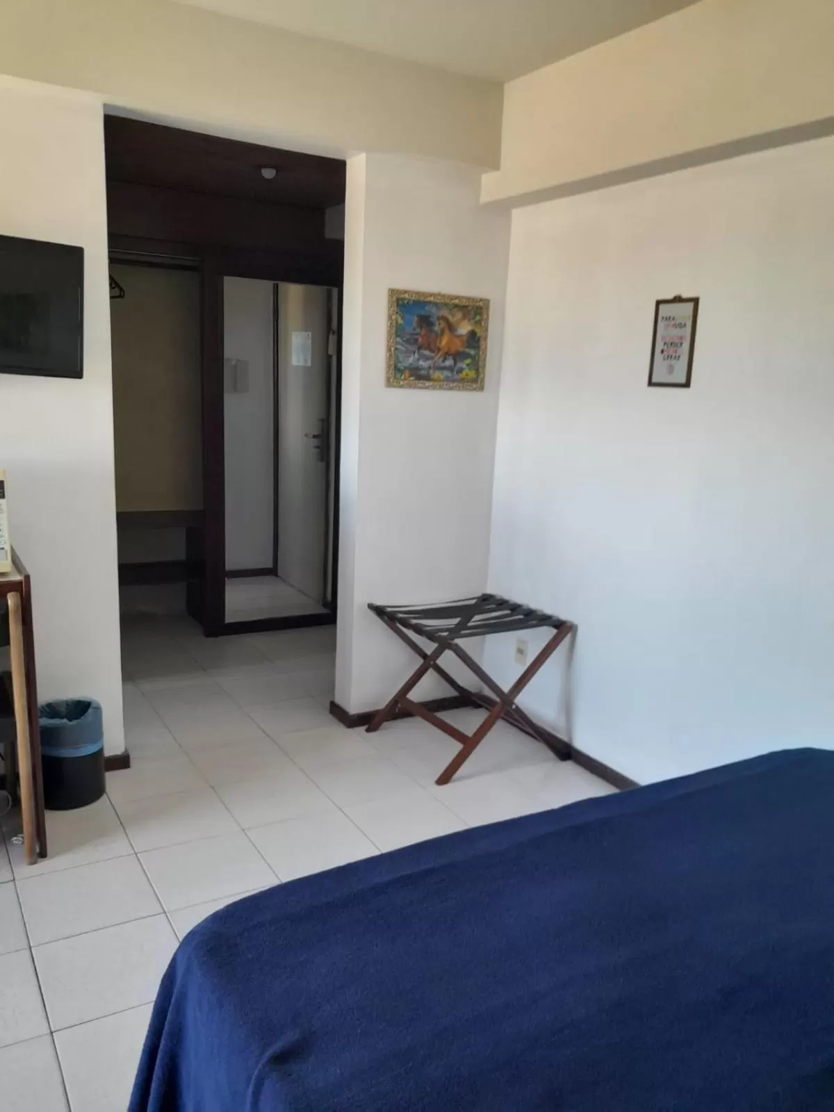 Bedroom, Bed in Sonia Flat Tambaú - Apartamento vista mar no Mano's Royal Hotel