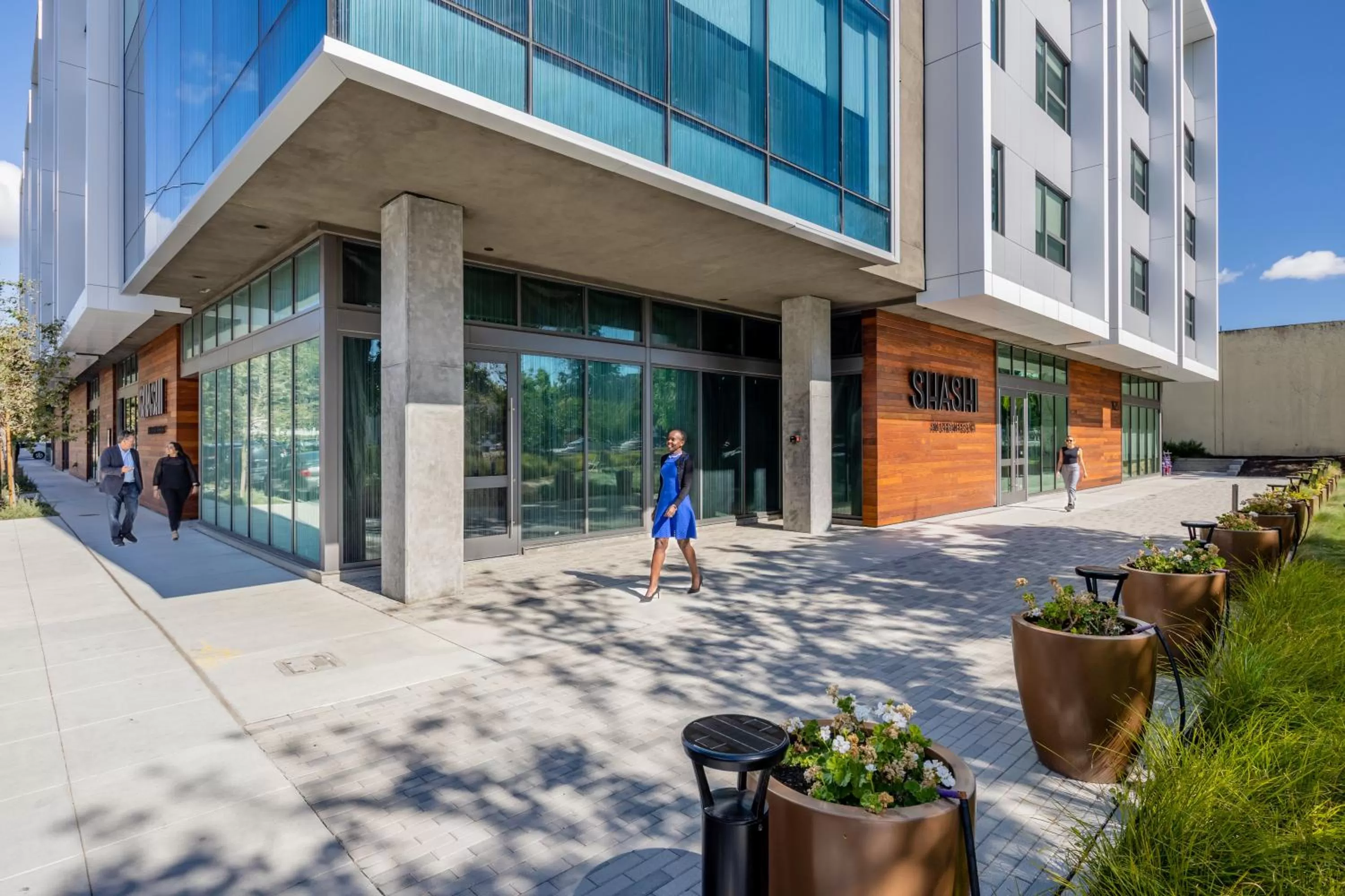 Facade/entrance in Shashi Hotel Mountain View Palo Alto