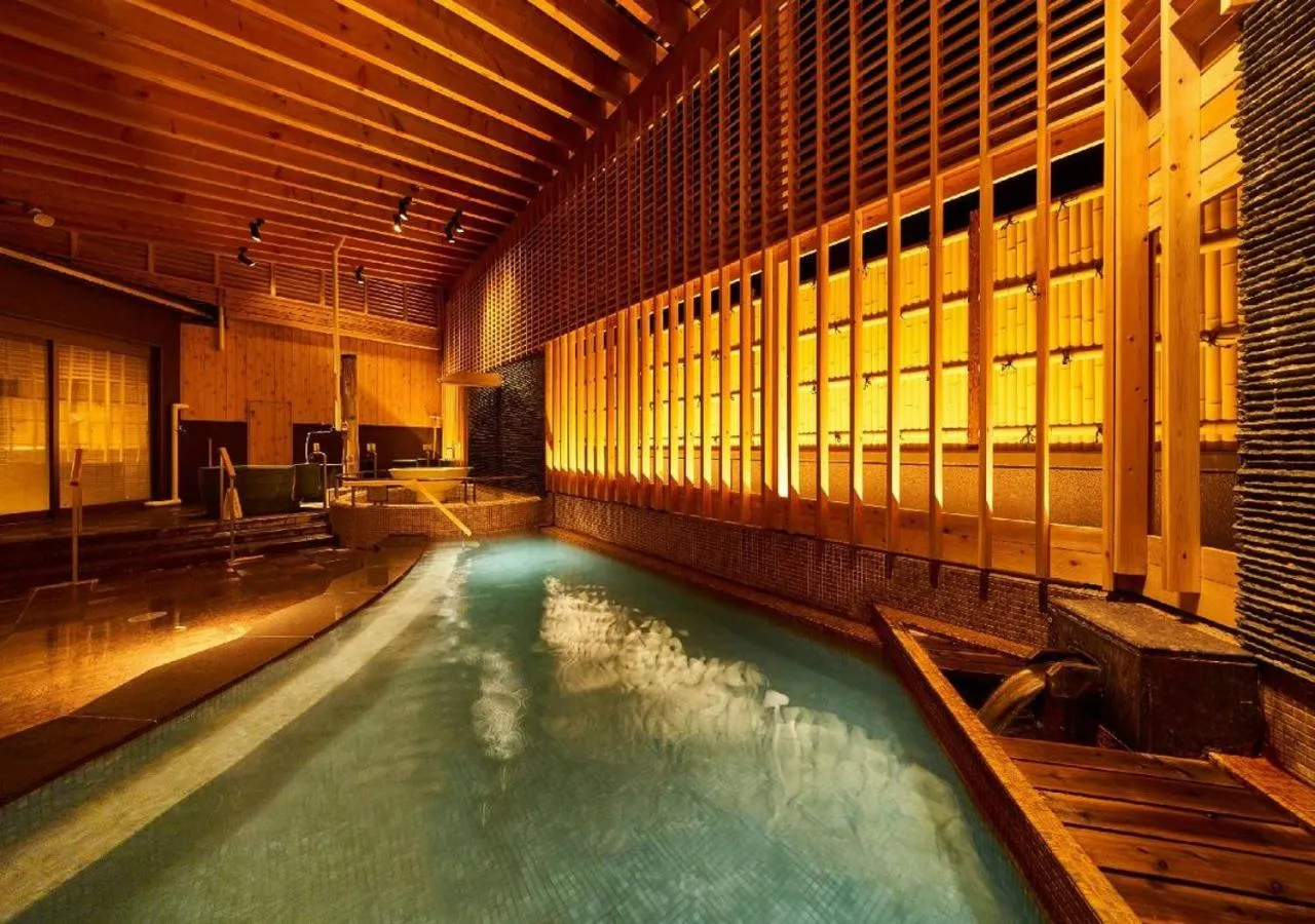 Hot Spring Bath in Hakodate Hotel Banso