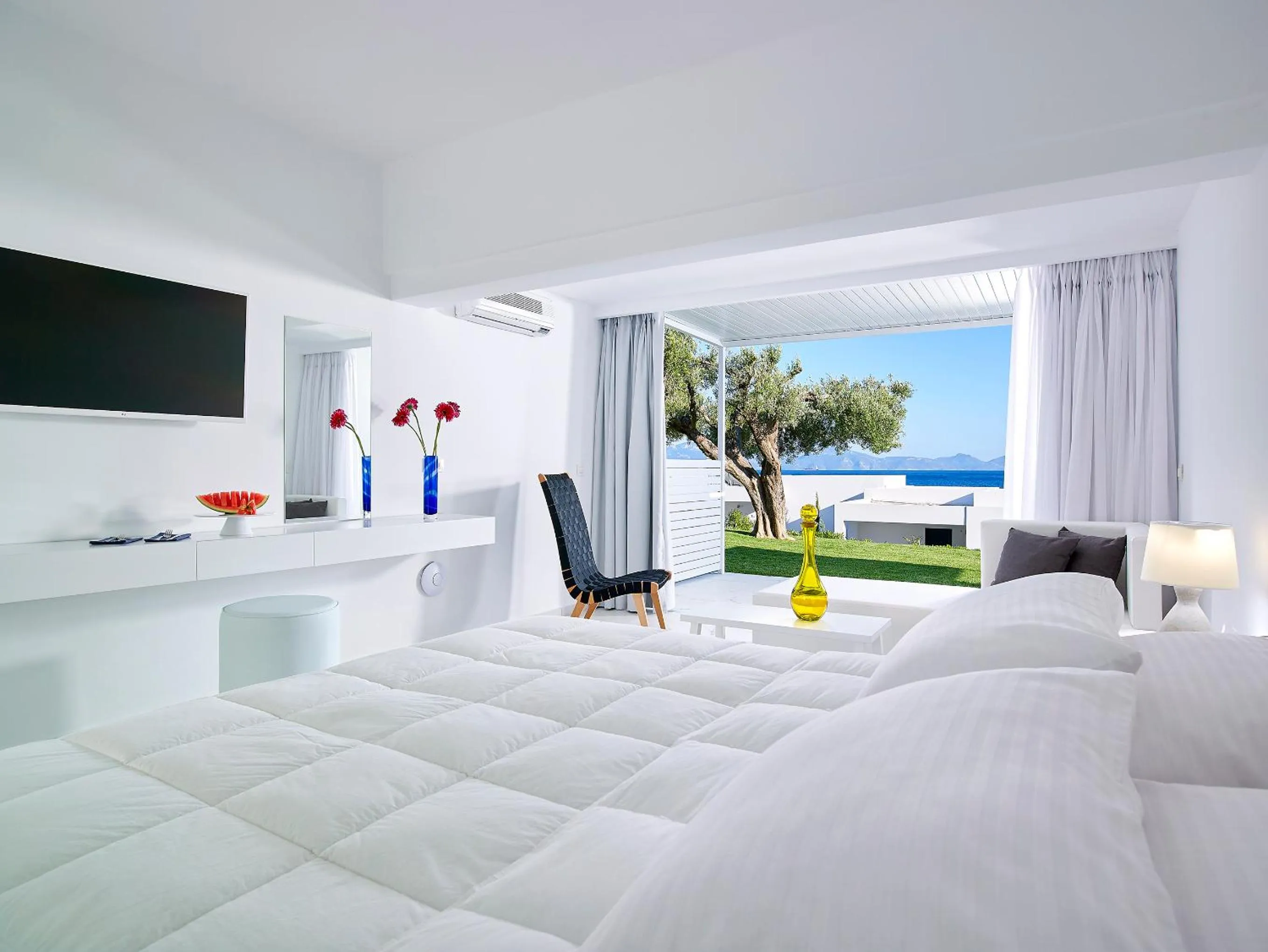 Photo of the whole room, Bed in Dimitra Beach Hotel & Suites