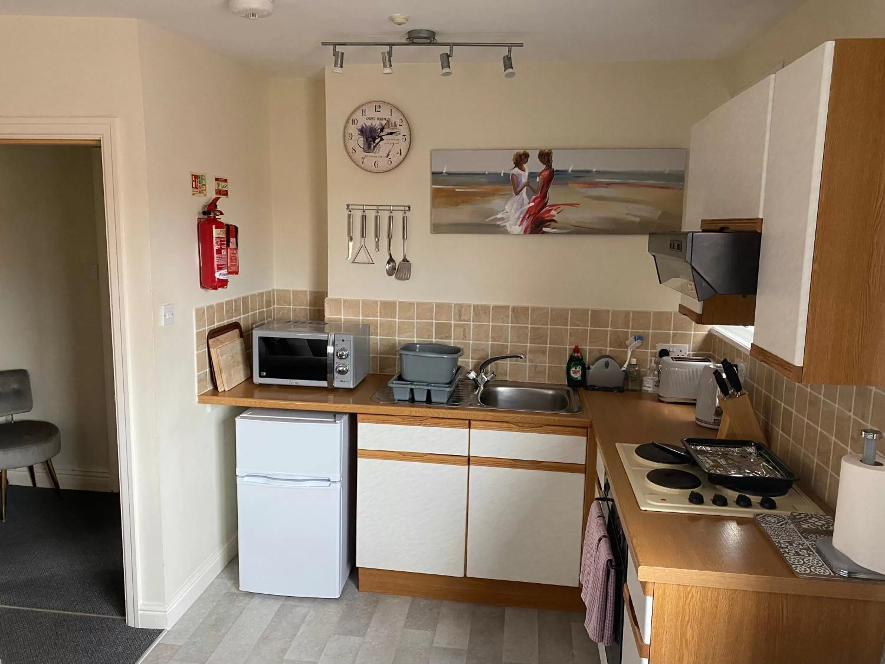 Kitchen or kitchenette in Buile Hill Holiday Flats