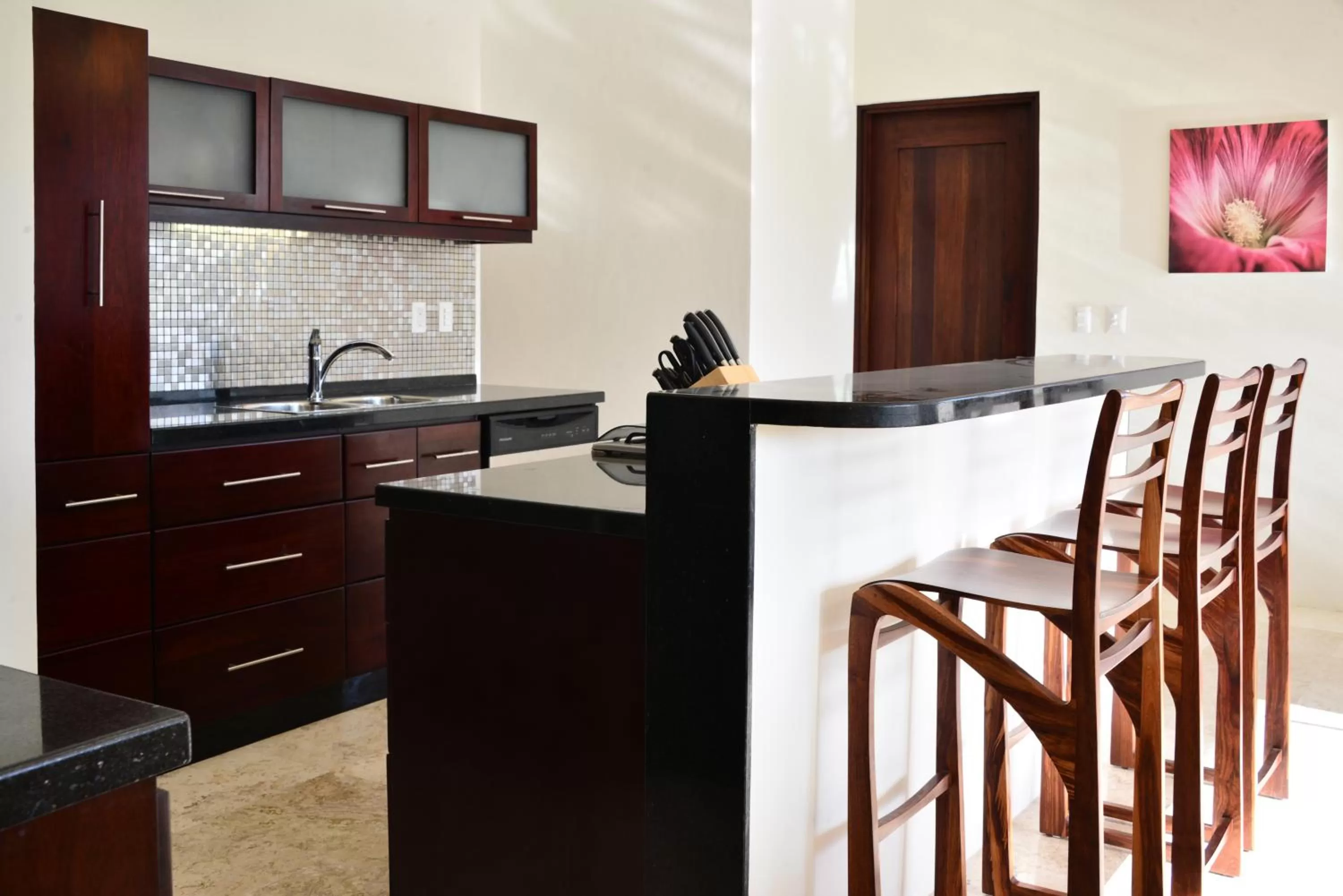 Kitchen or kitchenette in Intima Resort Tulum Adults Only (Clothing Optional)