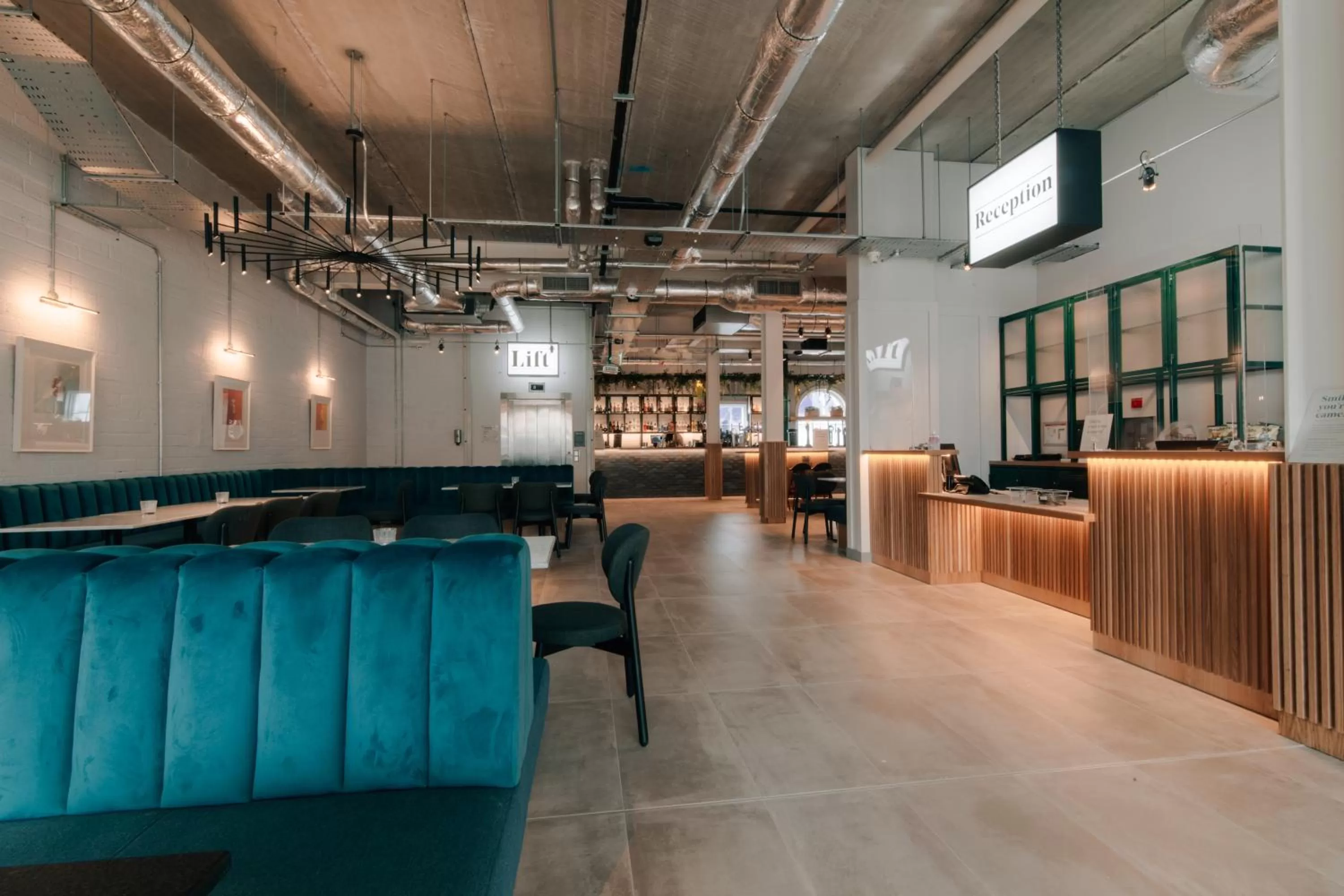 Lobby or reception in Haslem Hotel