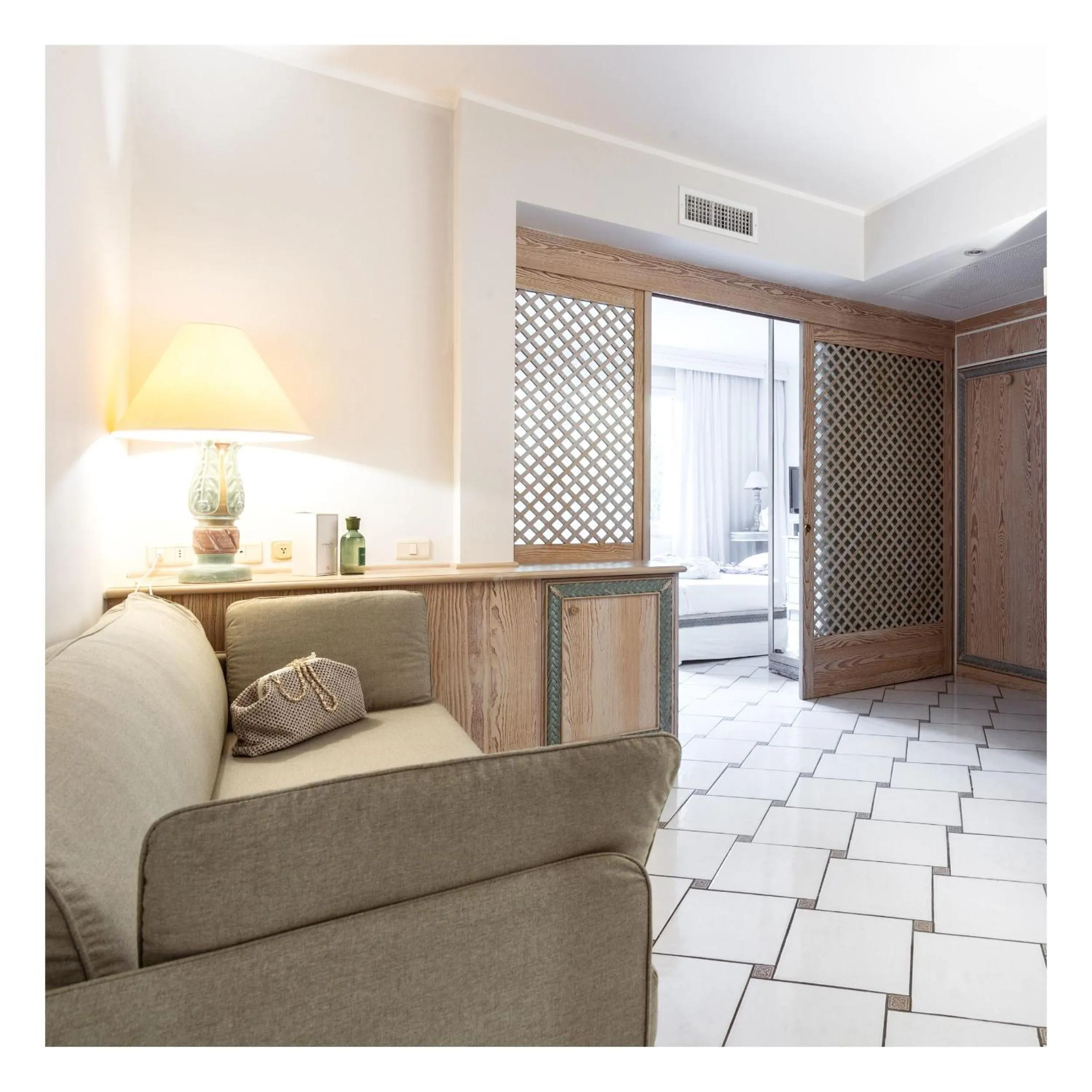 Living room in Golf Hotel Punta Ala