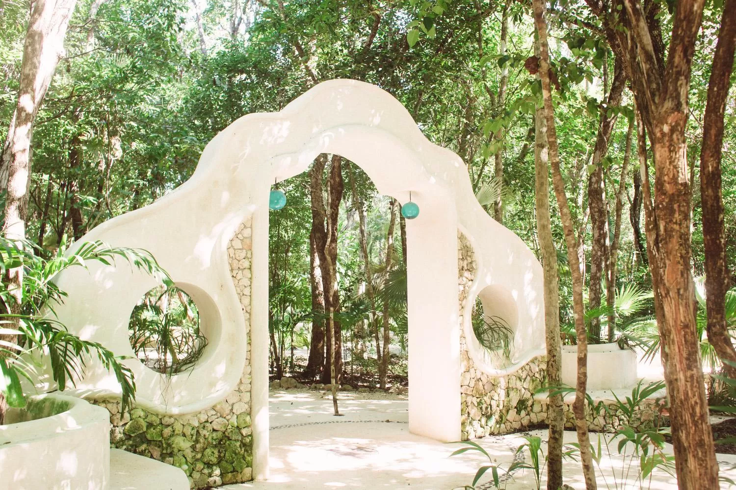 Facade/entrance in Hotel Holistika Tulum