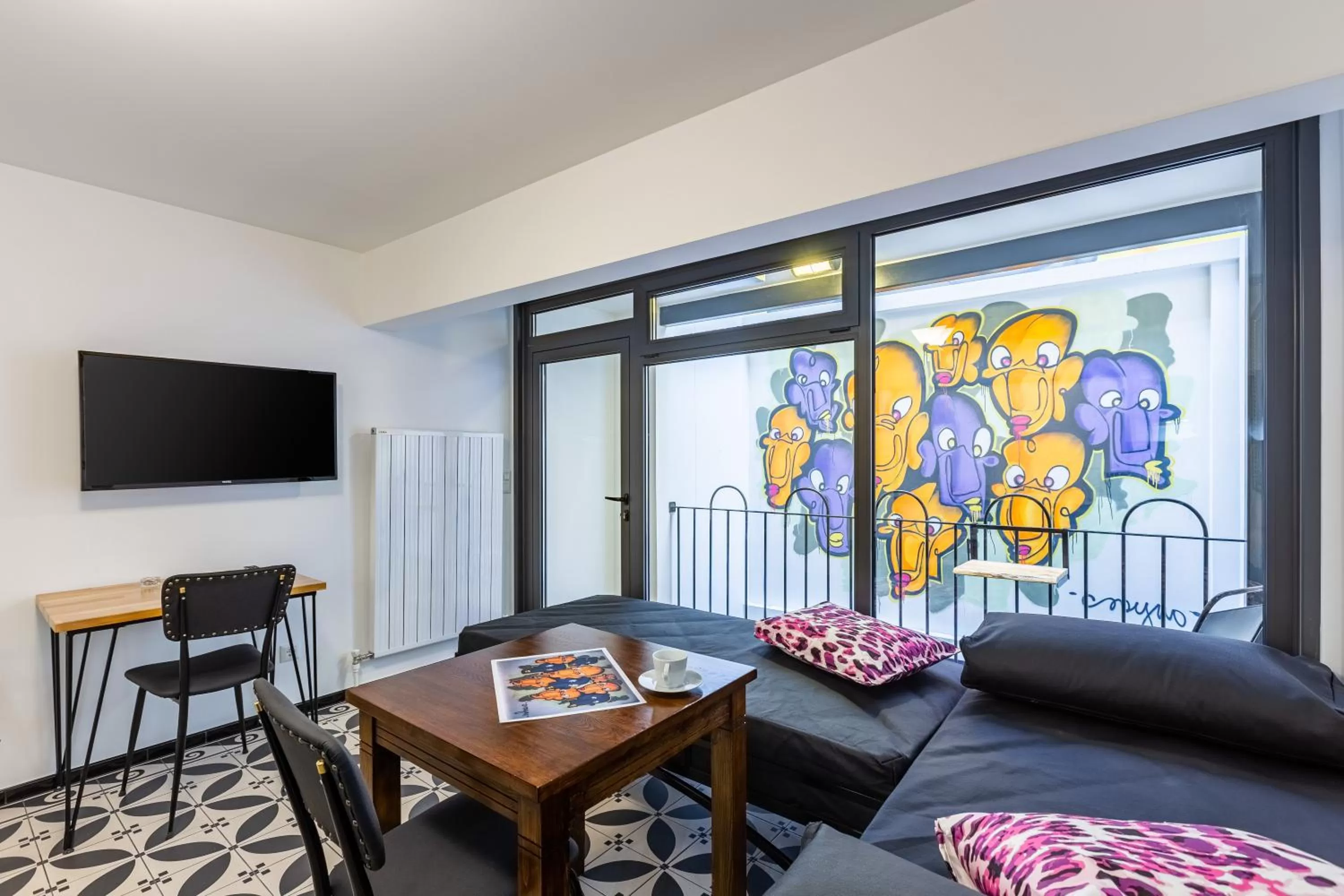 Bed in Villa Pera Suite Hotel