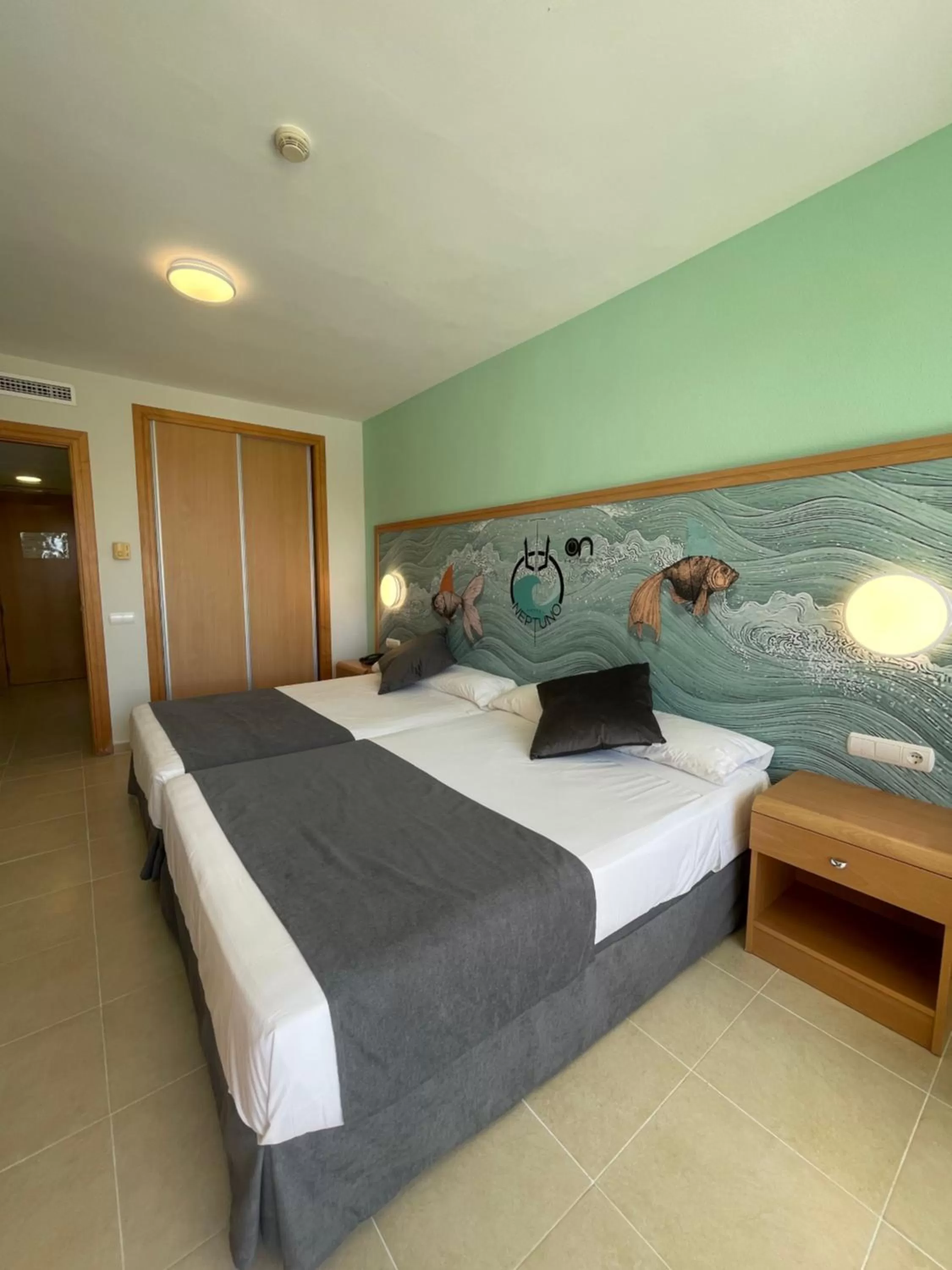 Bed in Hotel Neptuno by ON Hotels Group