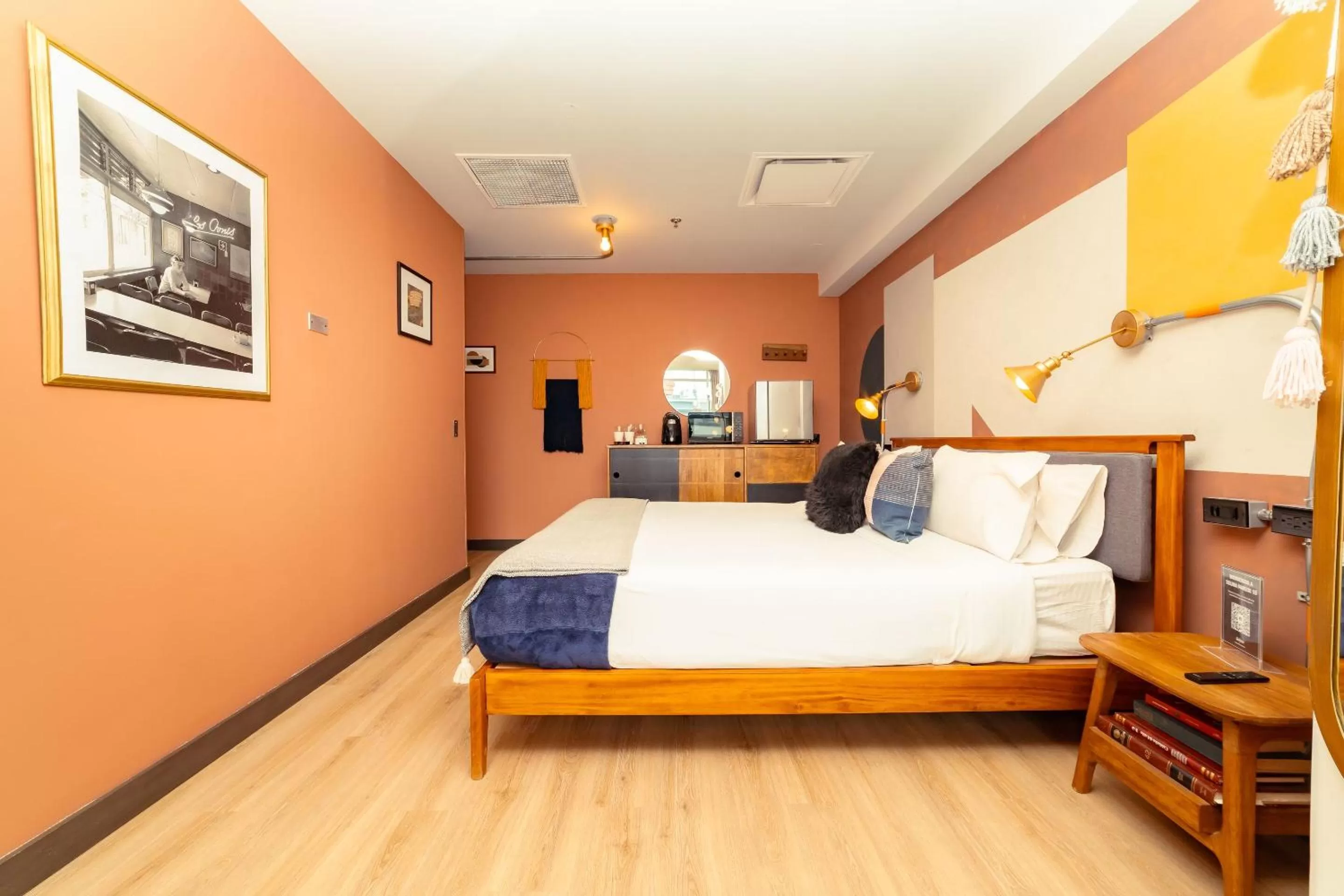 Bed in Selina Parque 93 Bogota