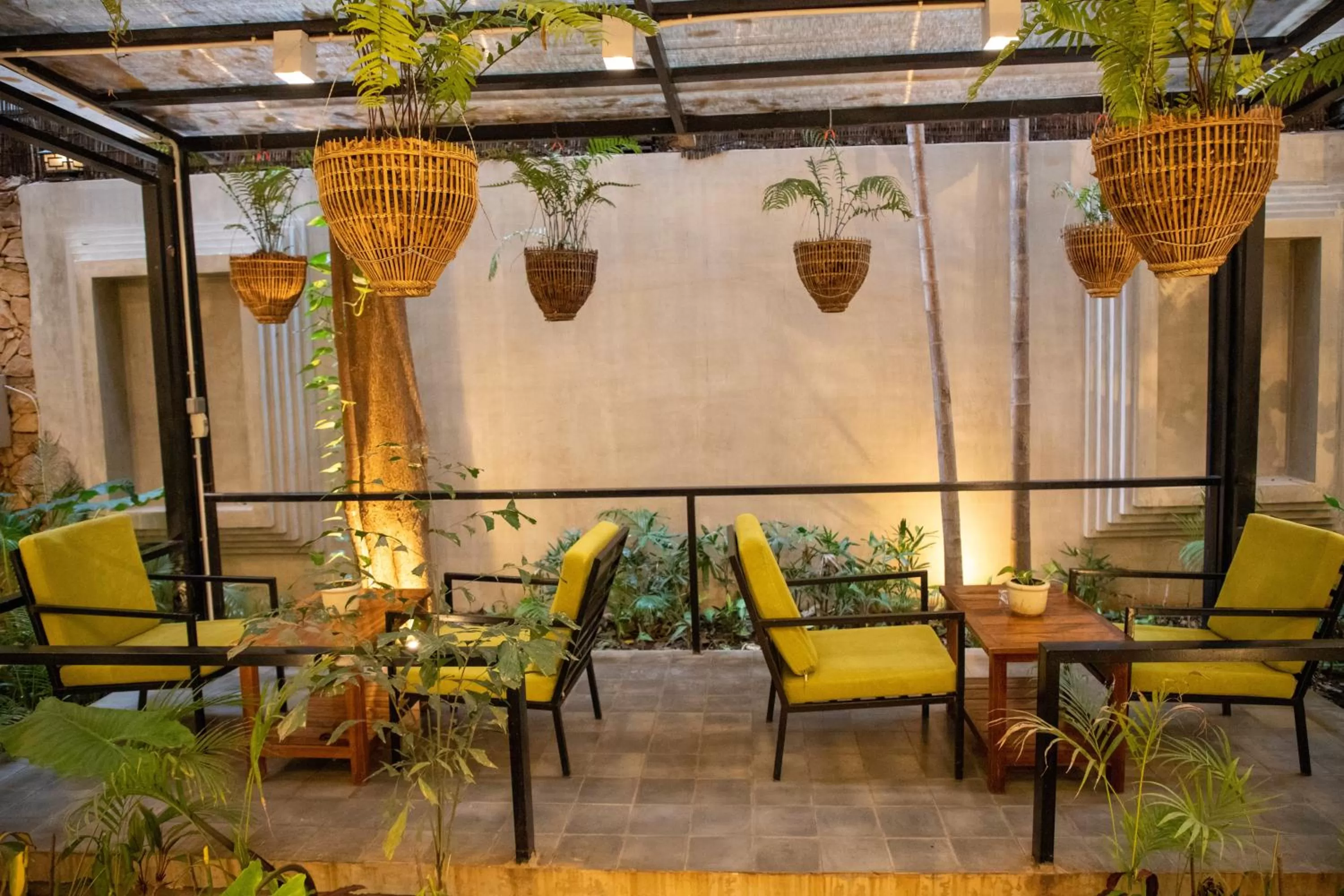 Seating area in Boutique Indochine d'Angkor